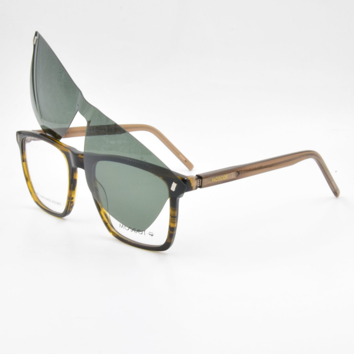 MOSCOT 9812 MARRON (CLIPS)