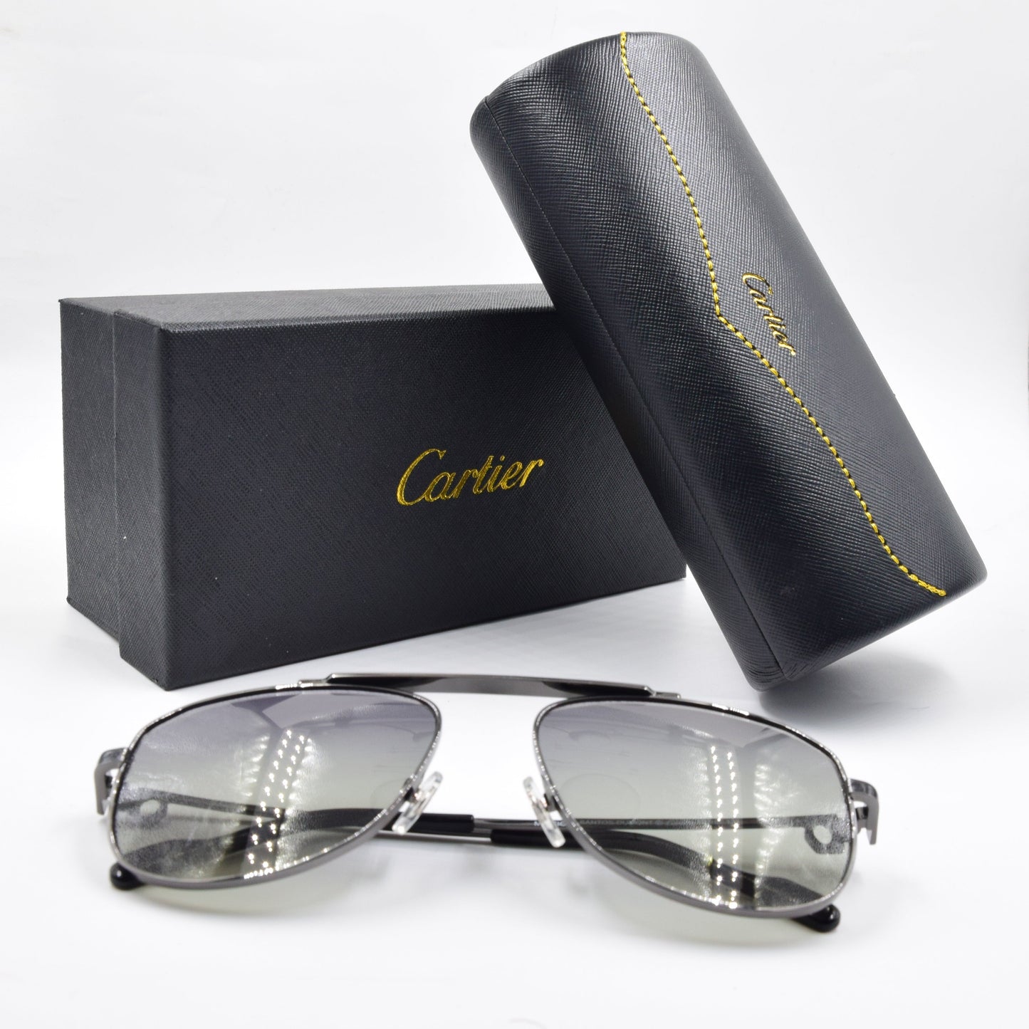 Solaire : CARTIER CT0351S CAT.3 GRIS.SILVER