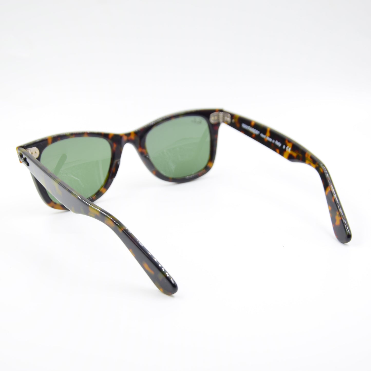 Solaire : RayBan WAYFARER RB2140 902 Havane/Vert