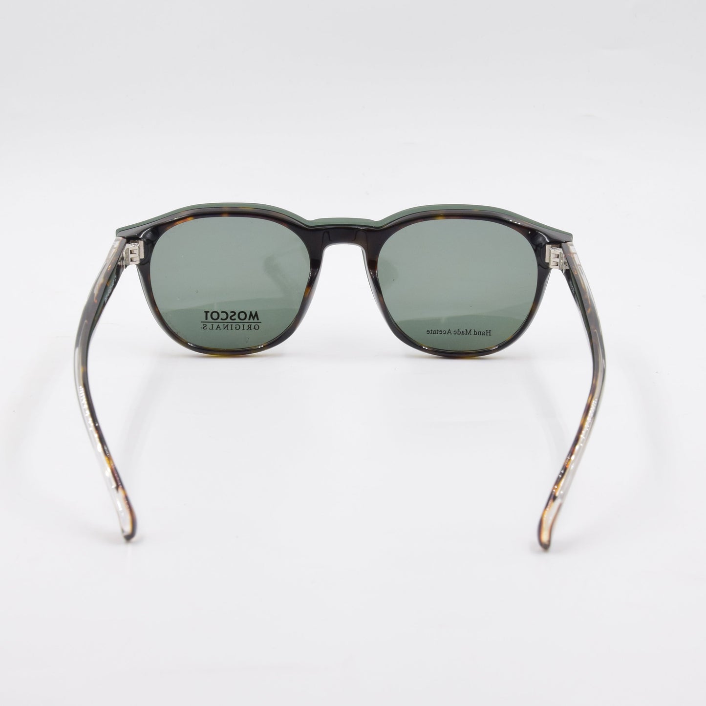 Clips : Moscot 9569 HAVANE-VERT C9