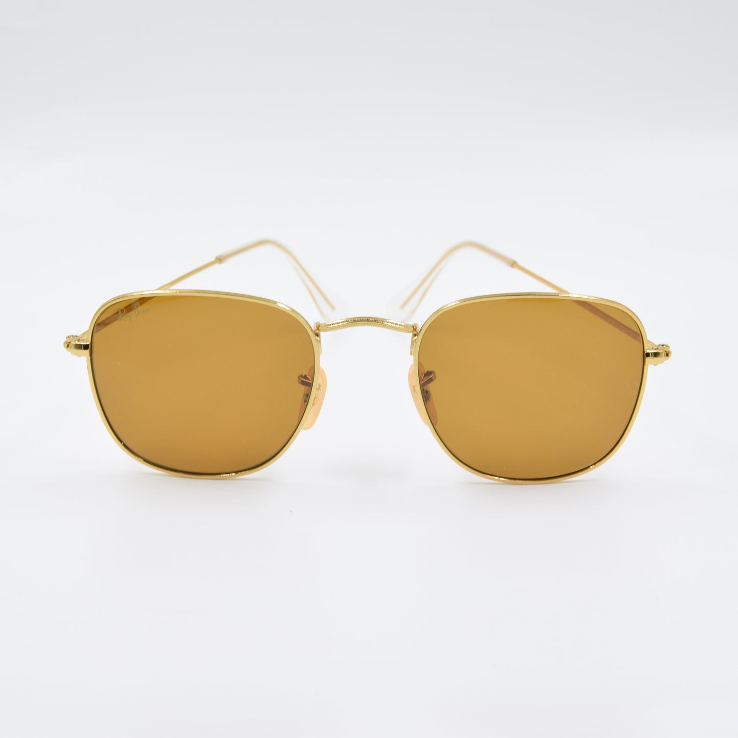 Solaire : Ray-Ban RB3857 FRANK Marron/Gold