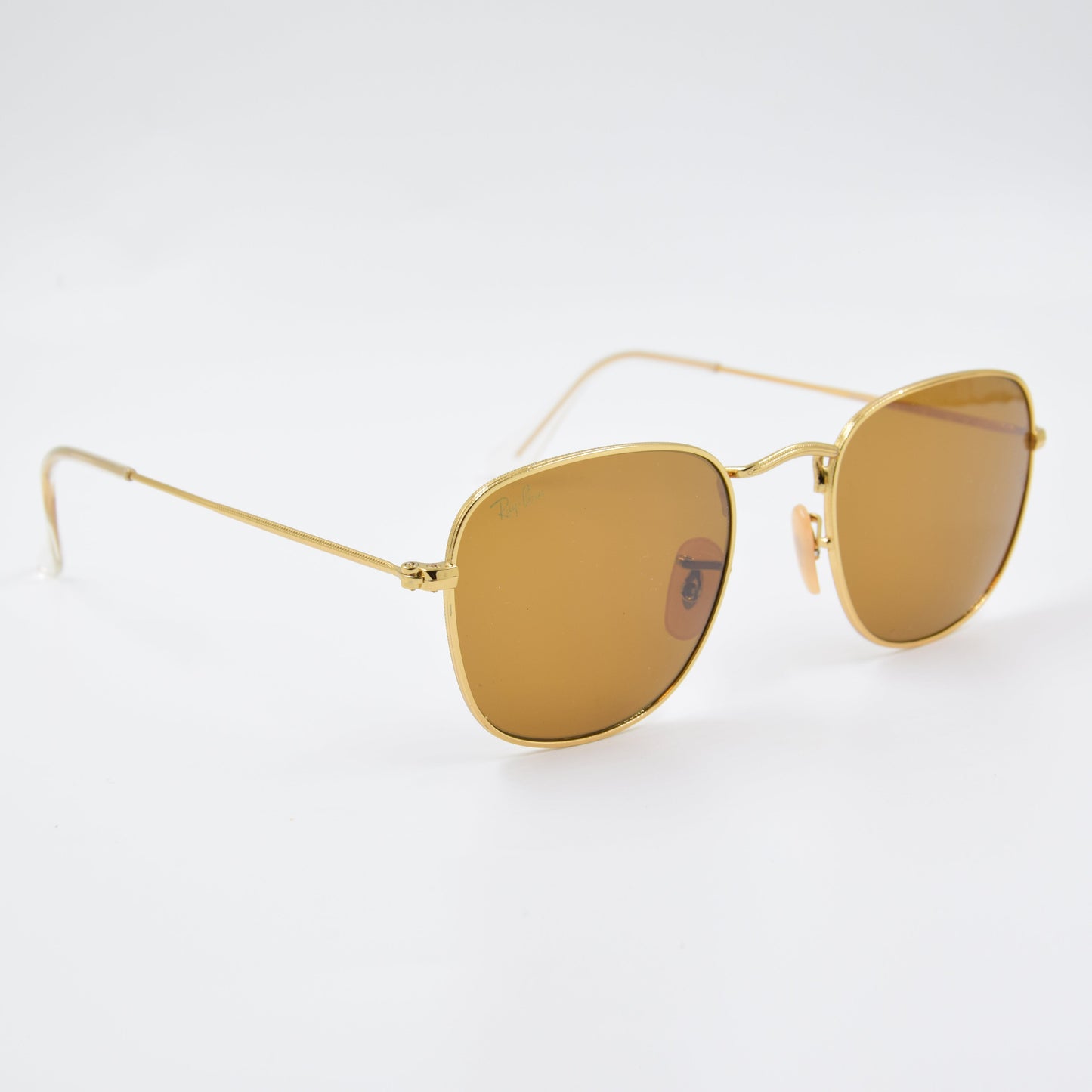 Solaire : Ray-Ban RB3857 FRANK Marron/Gold