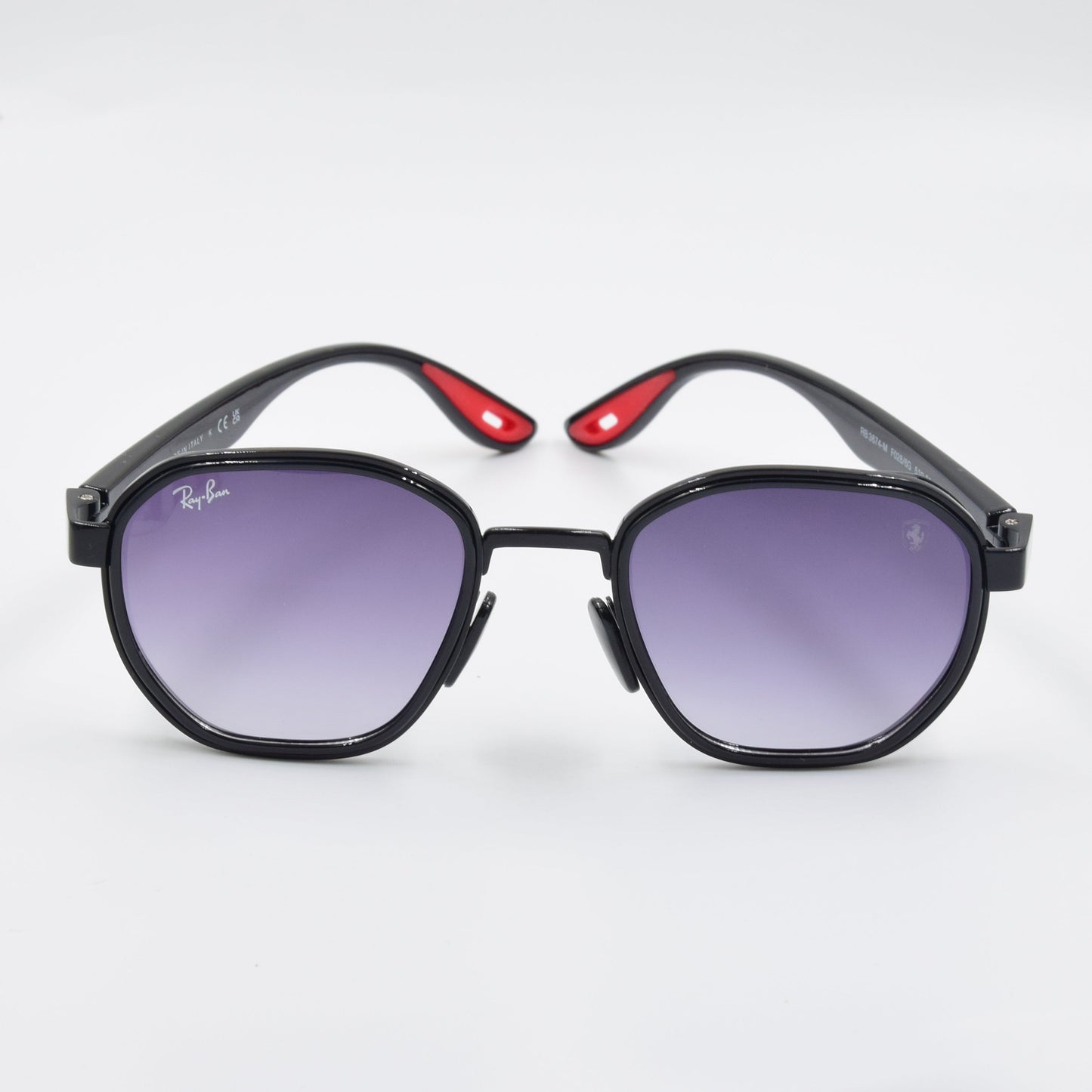 Solaire : Ray-Ban RB3674-M F028/6G Ferrari