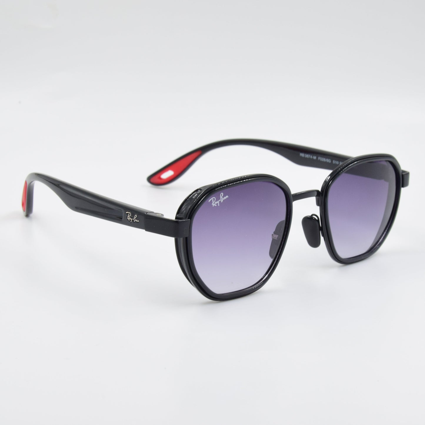 Solaire : Ray-Ban RB3674-M F028/6G Ferrari