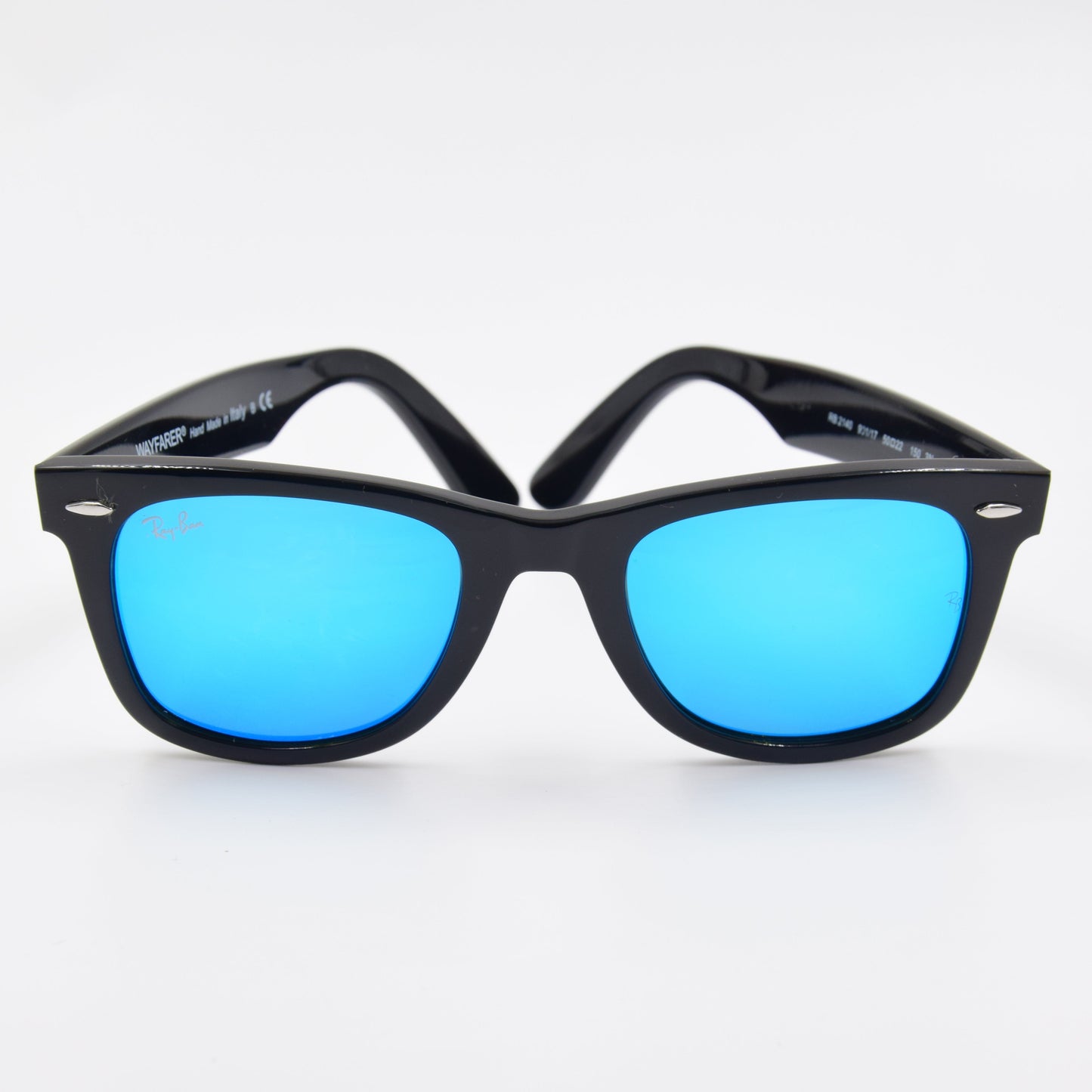 Solaire : Ray-Ban RB2140 WAYFARER BLEU