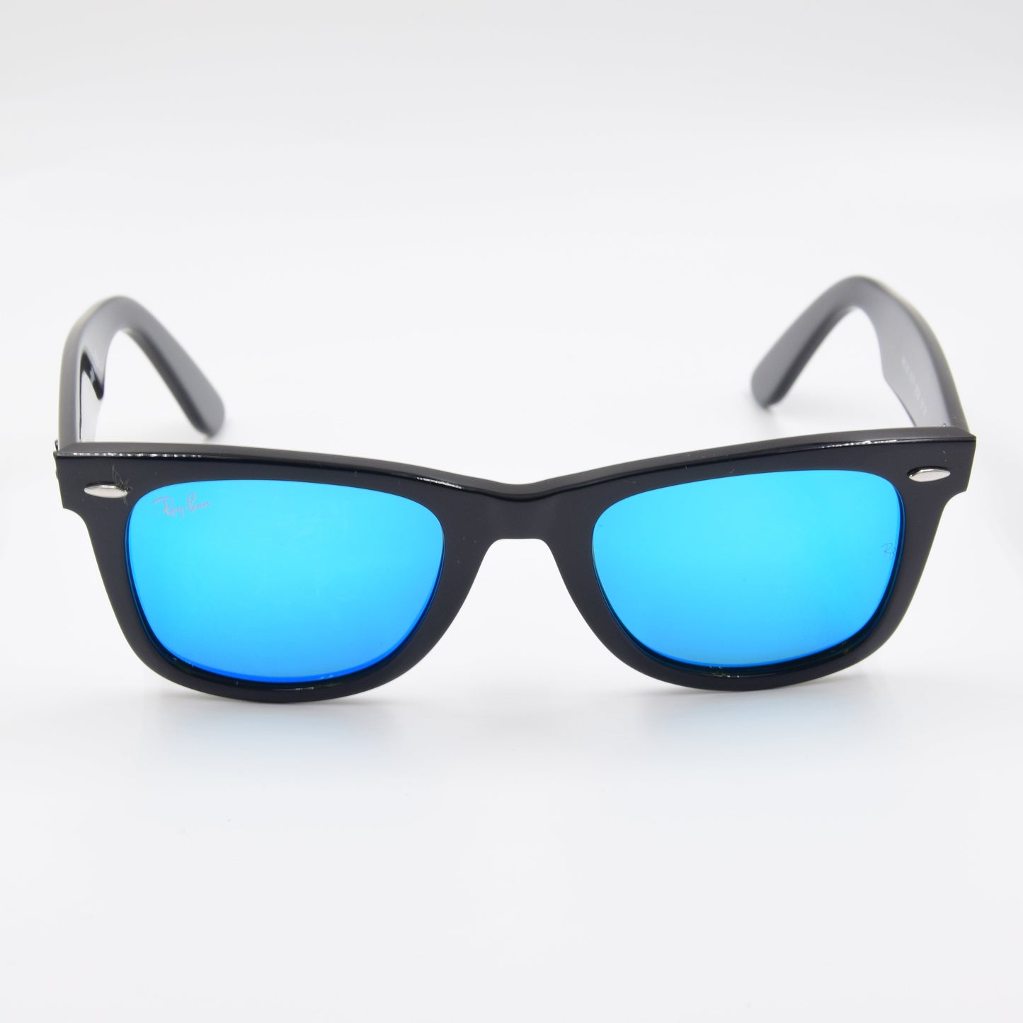 Solaire : Ray-Ban RB2140 WAYFARER BLEU