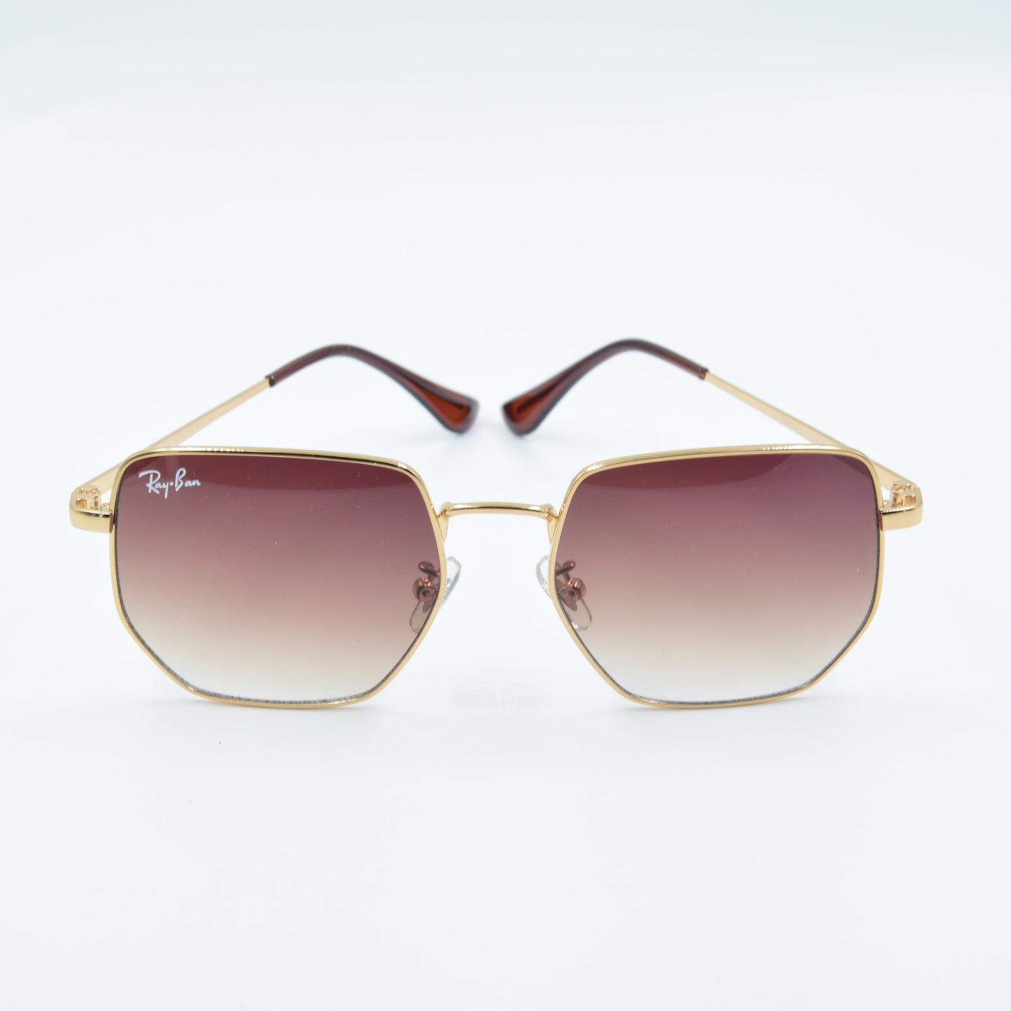 Solaire : Ray-Ban RB3764D Marron/Gold