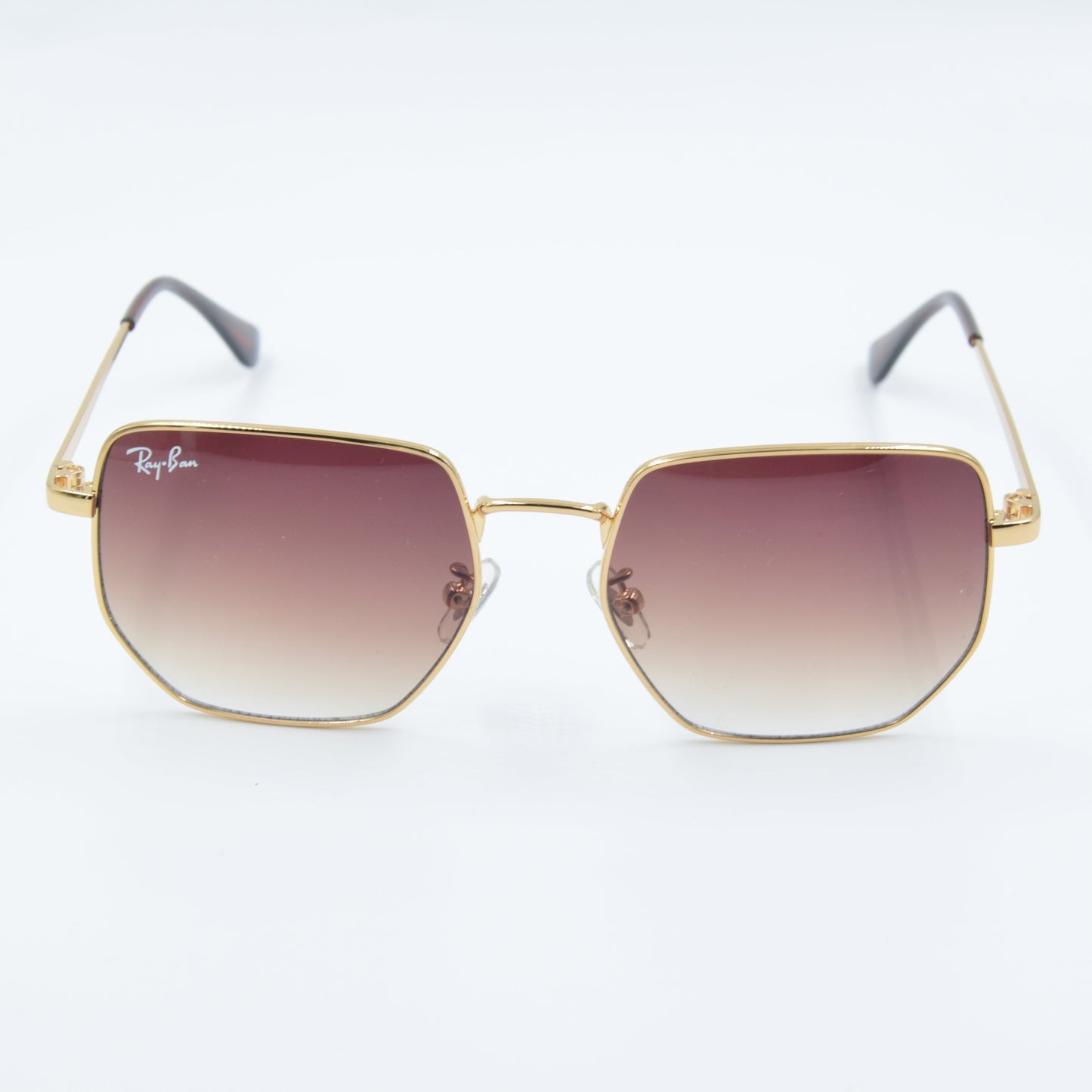 Solaire : Ray-Ban RB3764D Marron/Gold