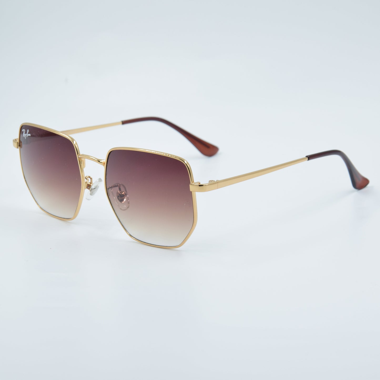 Solaire : Ray-Ban RB3764D Marron/Gold