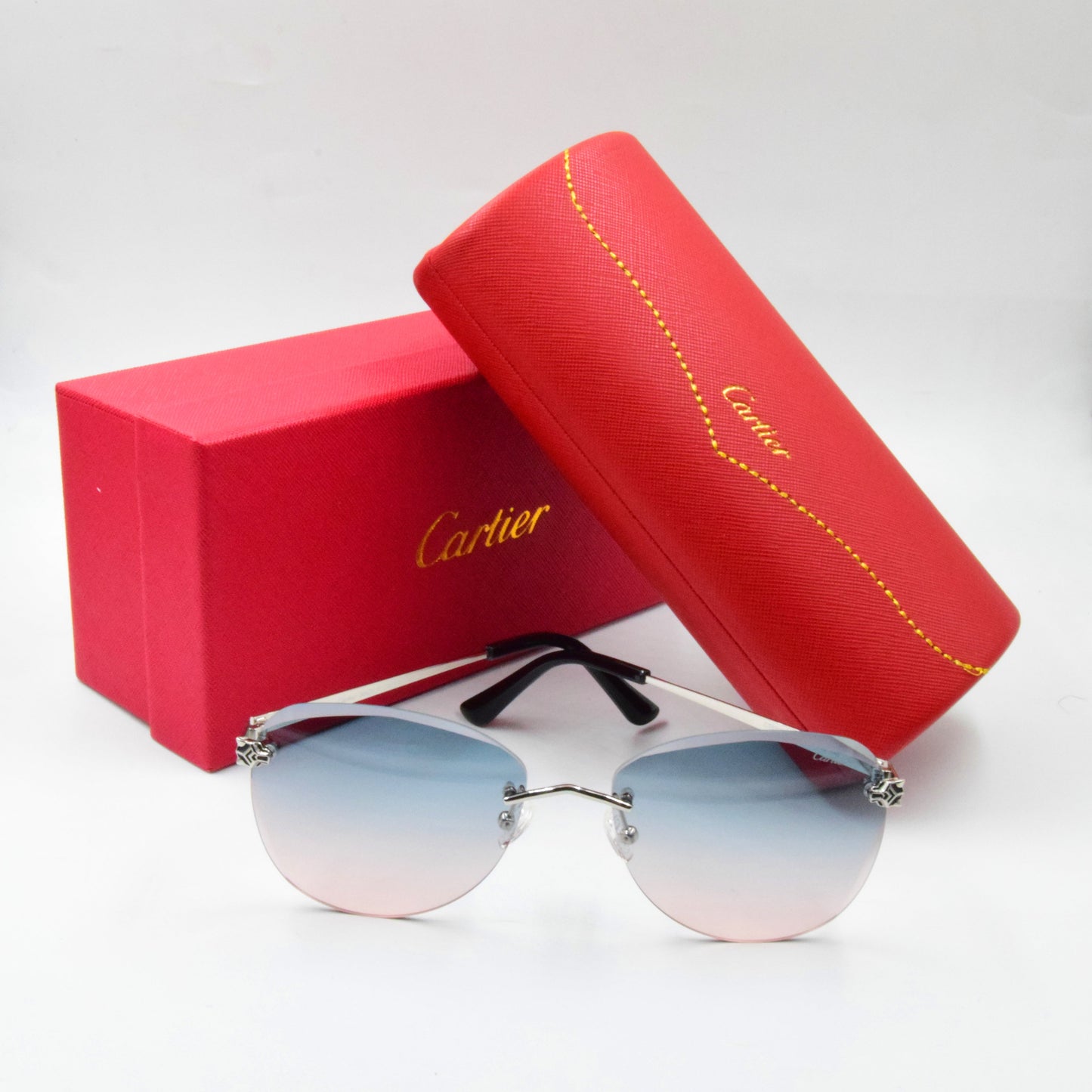 CARTIER-CT0398S BLEU ROSE