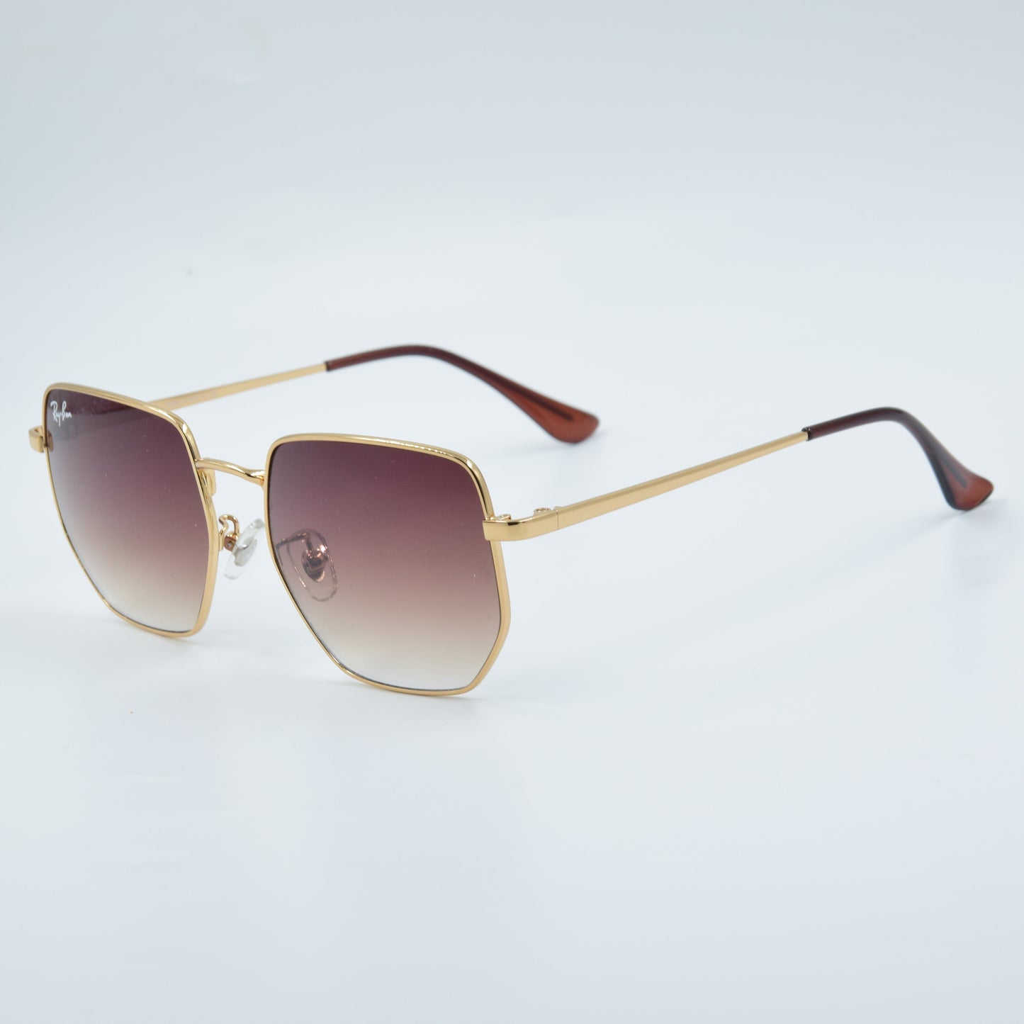 Solaire : Ray-Ban RB3764D Marron/Gold