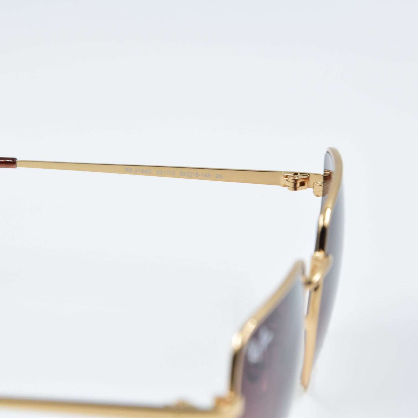 Solaire : Ray-Ban RB3764D Marron/Gold