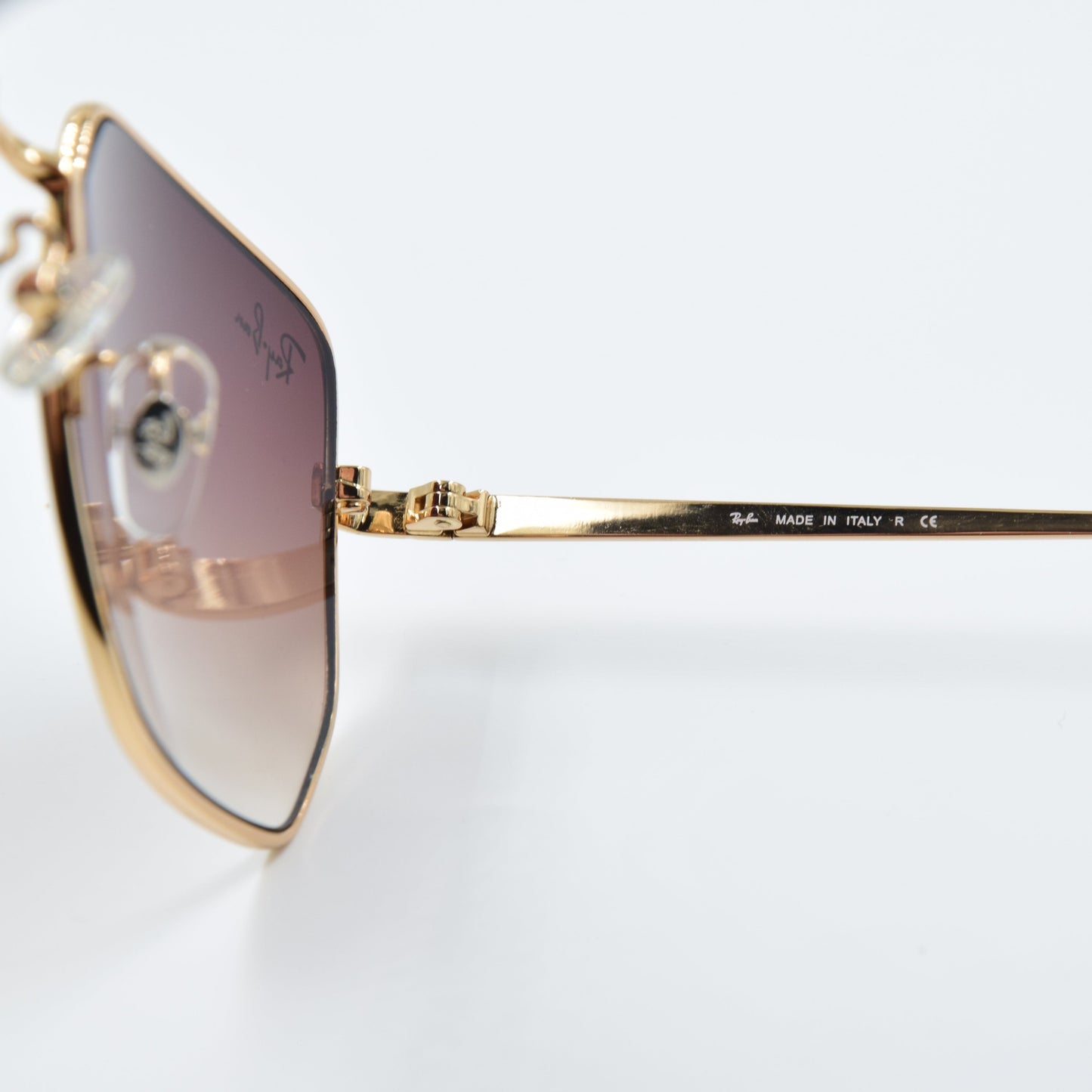 Solaire : Ray-Ban RB3764D Marron/Gold