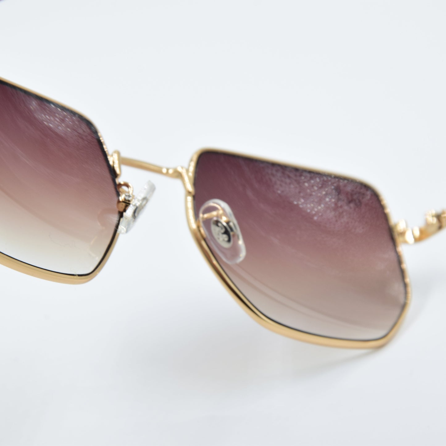 Solaire : Ray-Ban RB3764D Marron/Gold