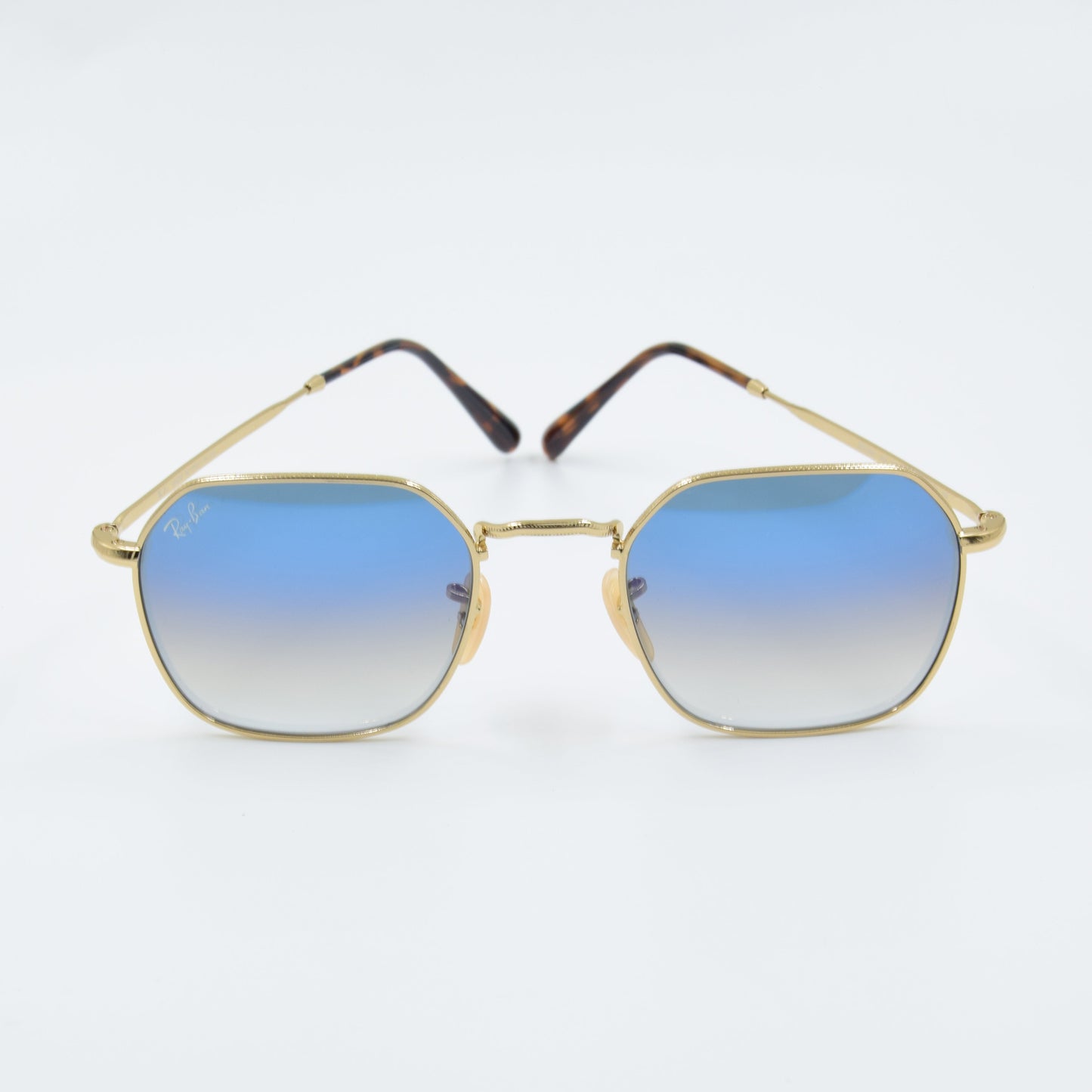 Solaire : Ray-Ban RB3694 JIM Bleu/Gold