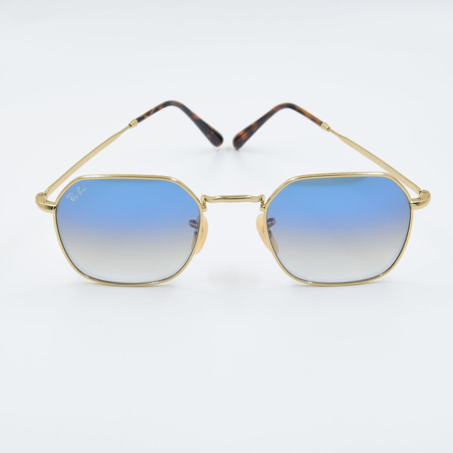 Solaire : Ray-Ban RB3694 JIM Bleu/Gold