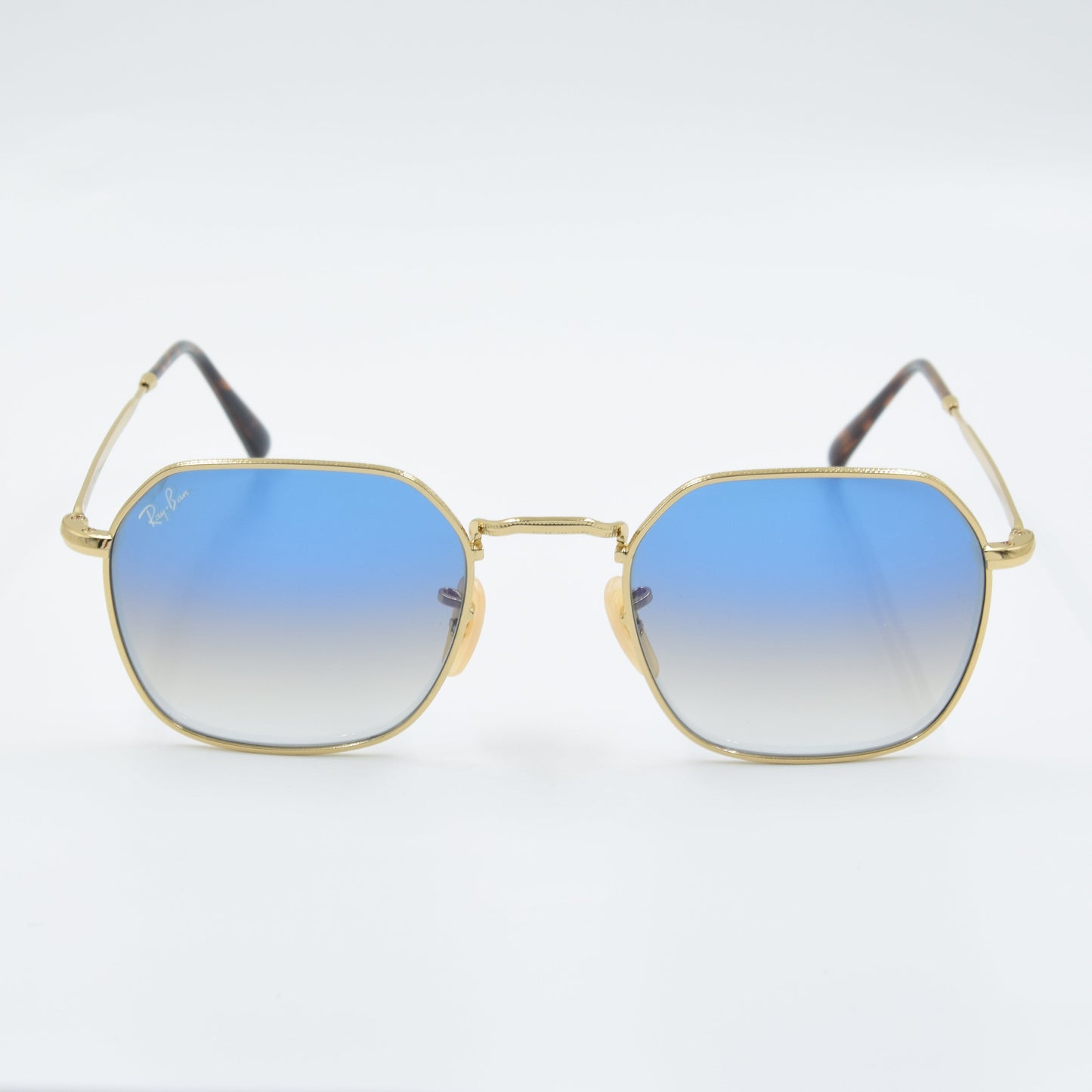 Solaire : Ray-Ban RB3694 JIM Bleu/Gold