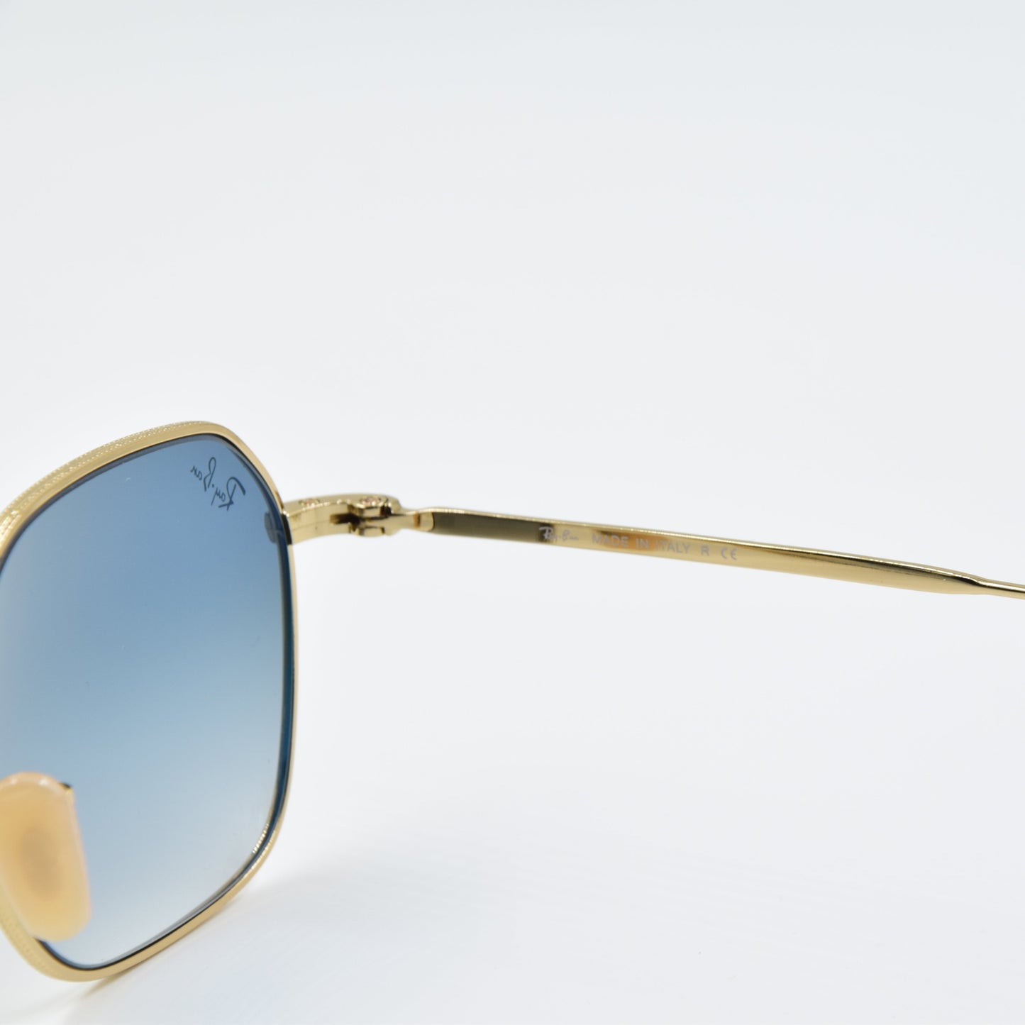 Solaire : Ray-Ban RB3694 JIM Bleu/Gold