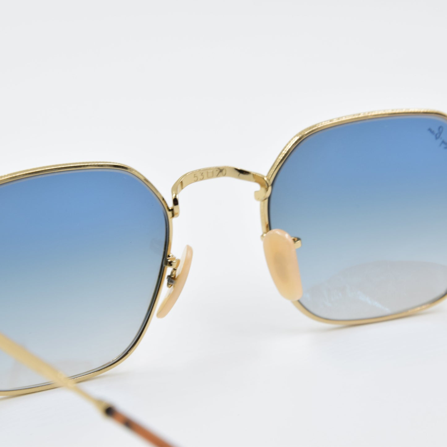 Solaire : Ray-Ban RB3694 JIM Bleu/Gold