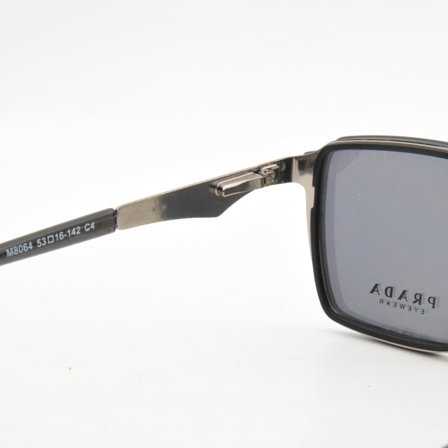 PRADA M8064 GRIS (CLIPS)