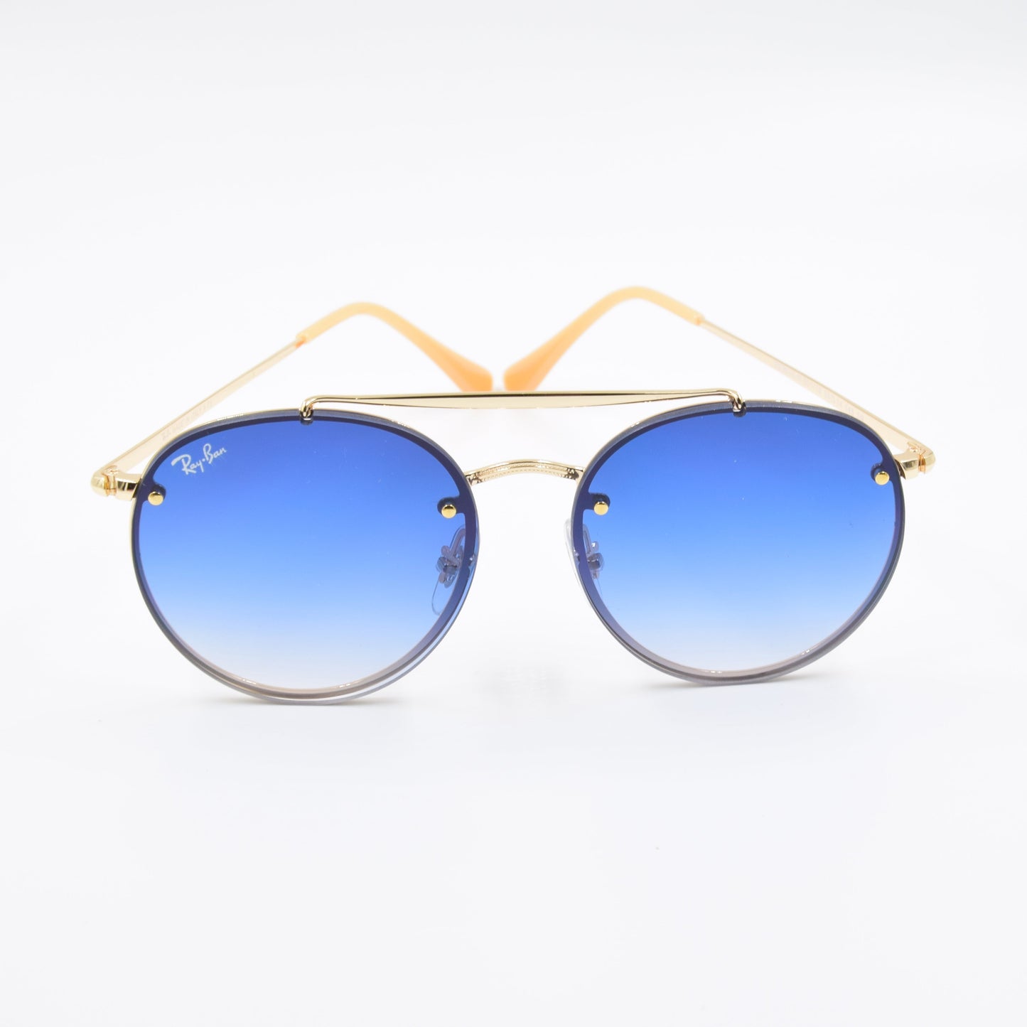 Solaire : Ray-Ban RB3614-N Bleu/Gold