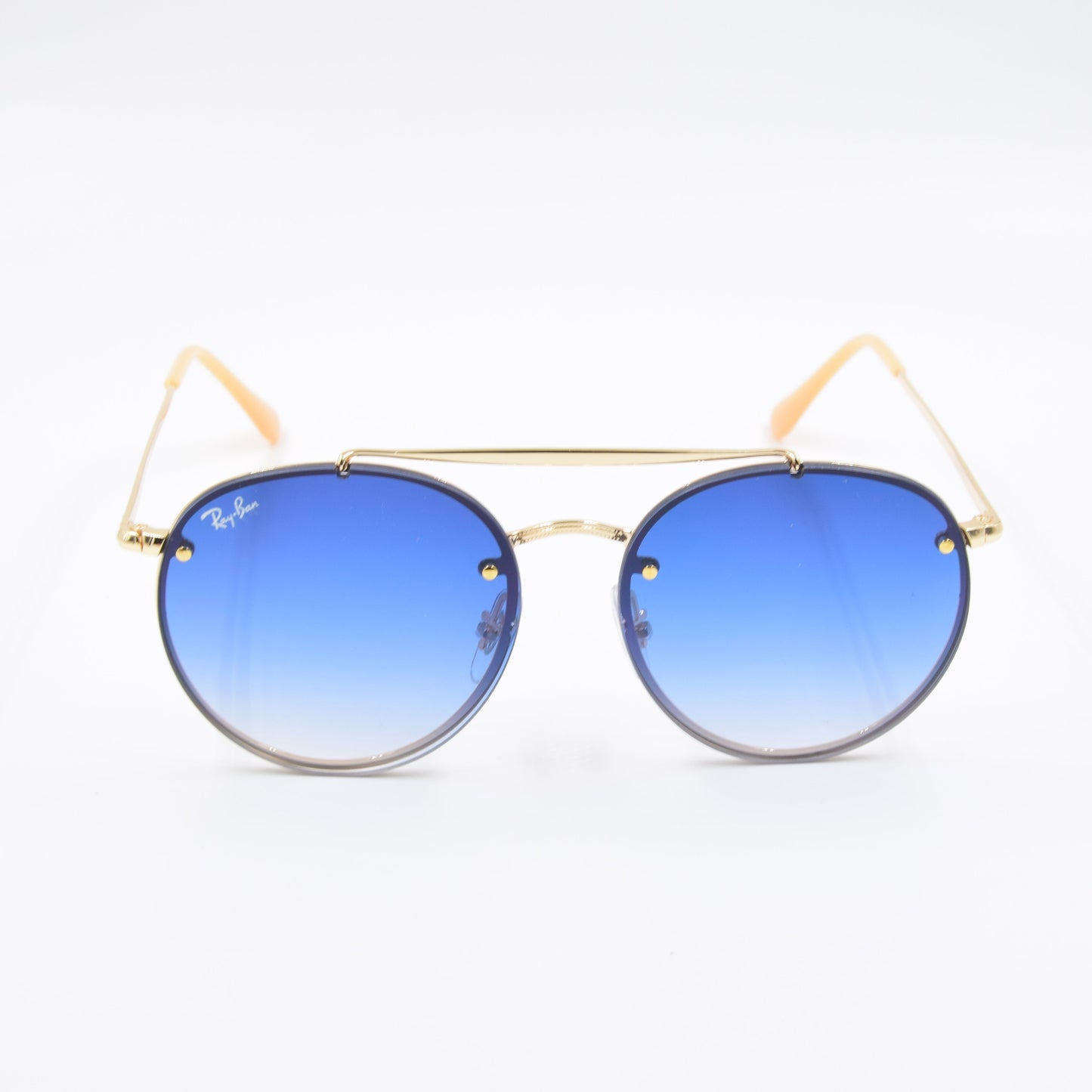 Solaire : Ray-Ban RB3614-N Bleu/Gold