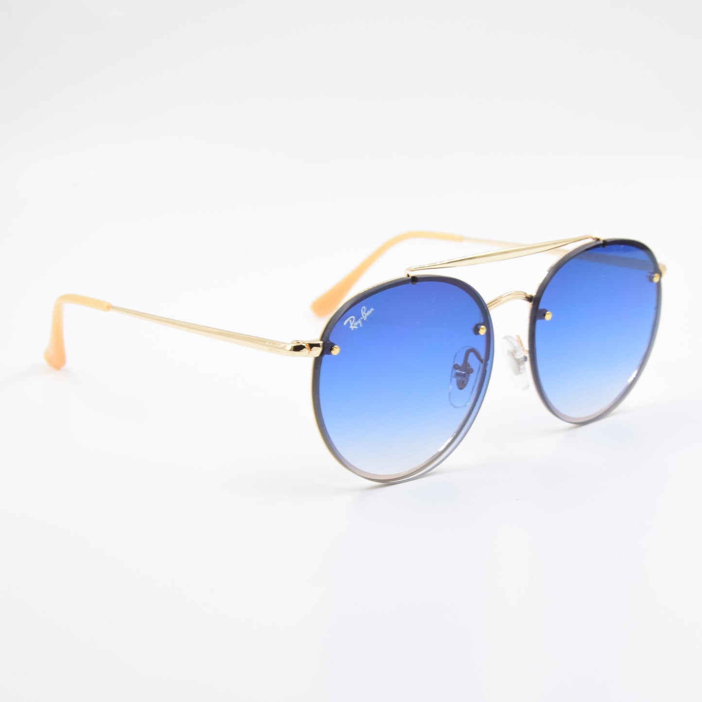 Solaire : Ray-Ban RB3614-N Bleu/Gold