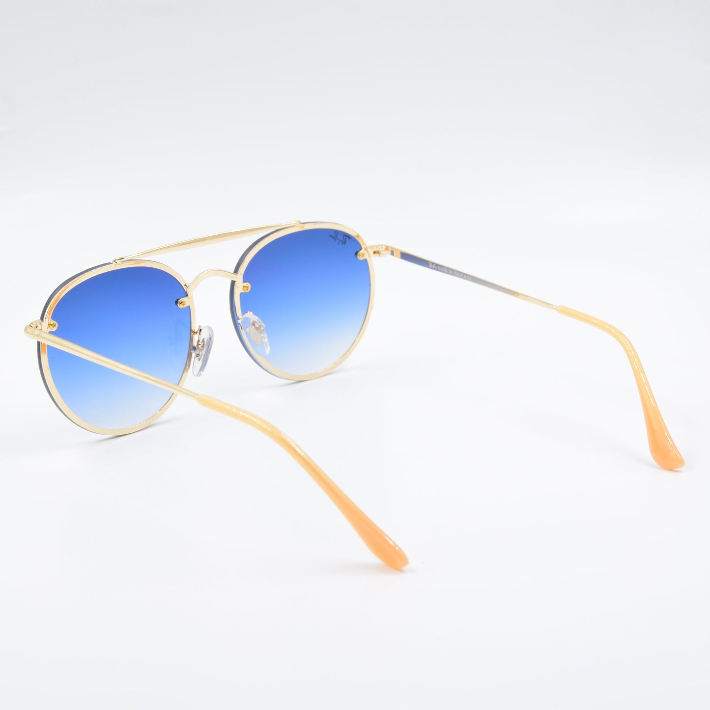 Solaire : Ray-Ban RB3614-N Bleu/Gold