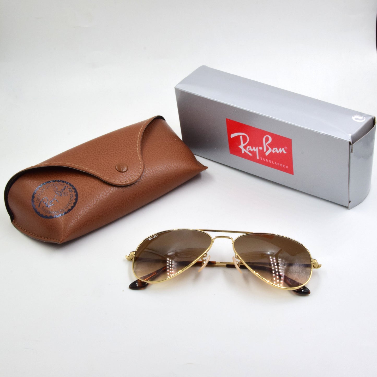 Ray_Ban RB3025 Aviator Gold-Marron