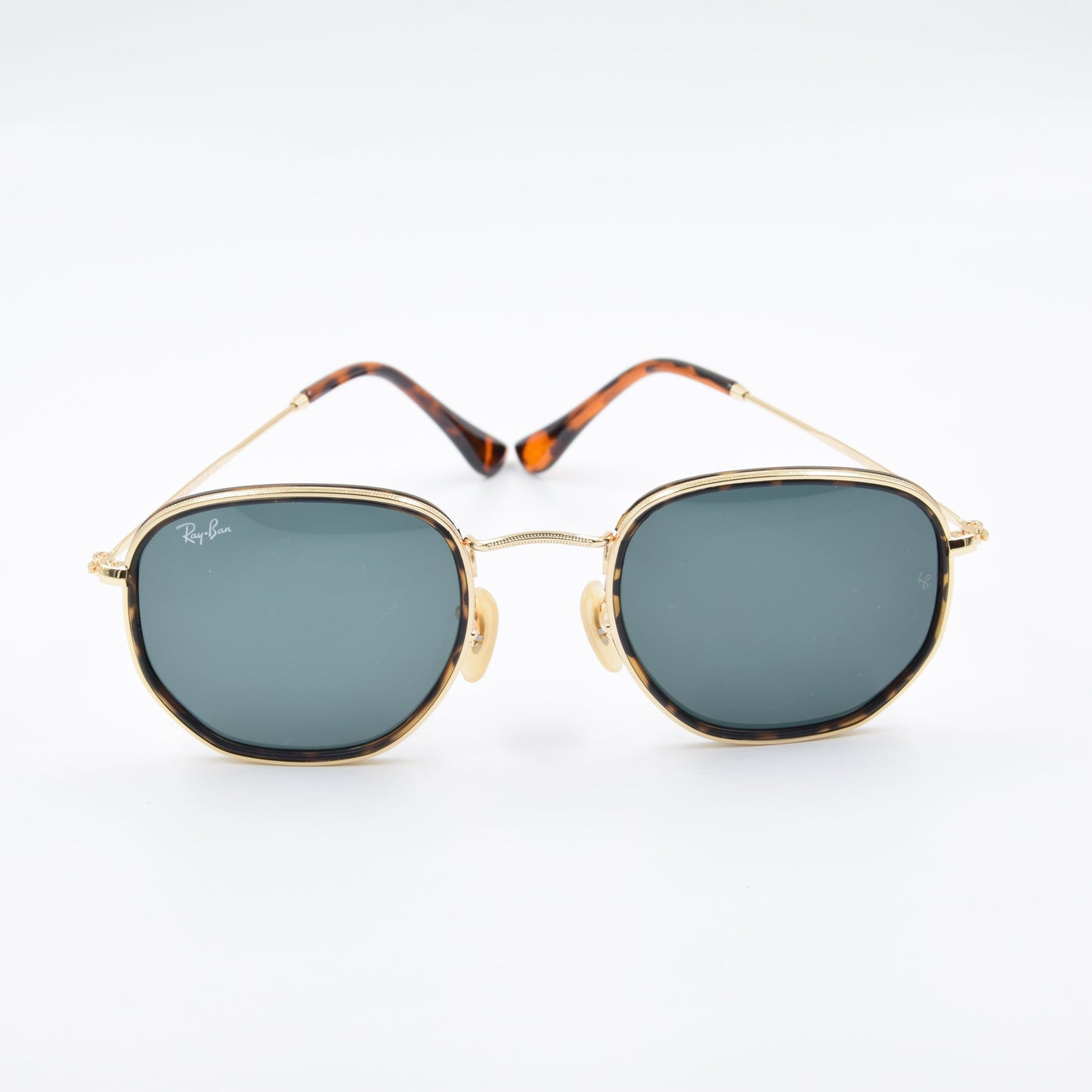 Solaire : Ray-Ban RB3548M 001/62 Gold/Vert