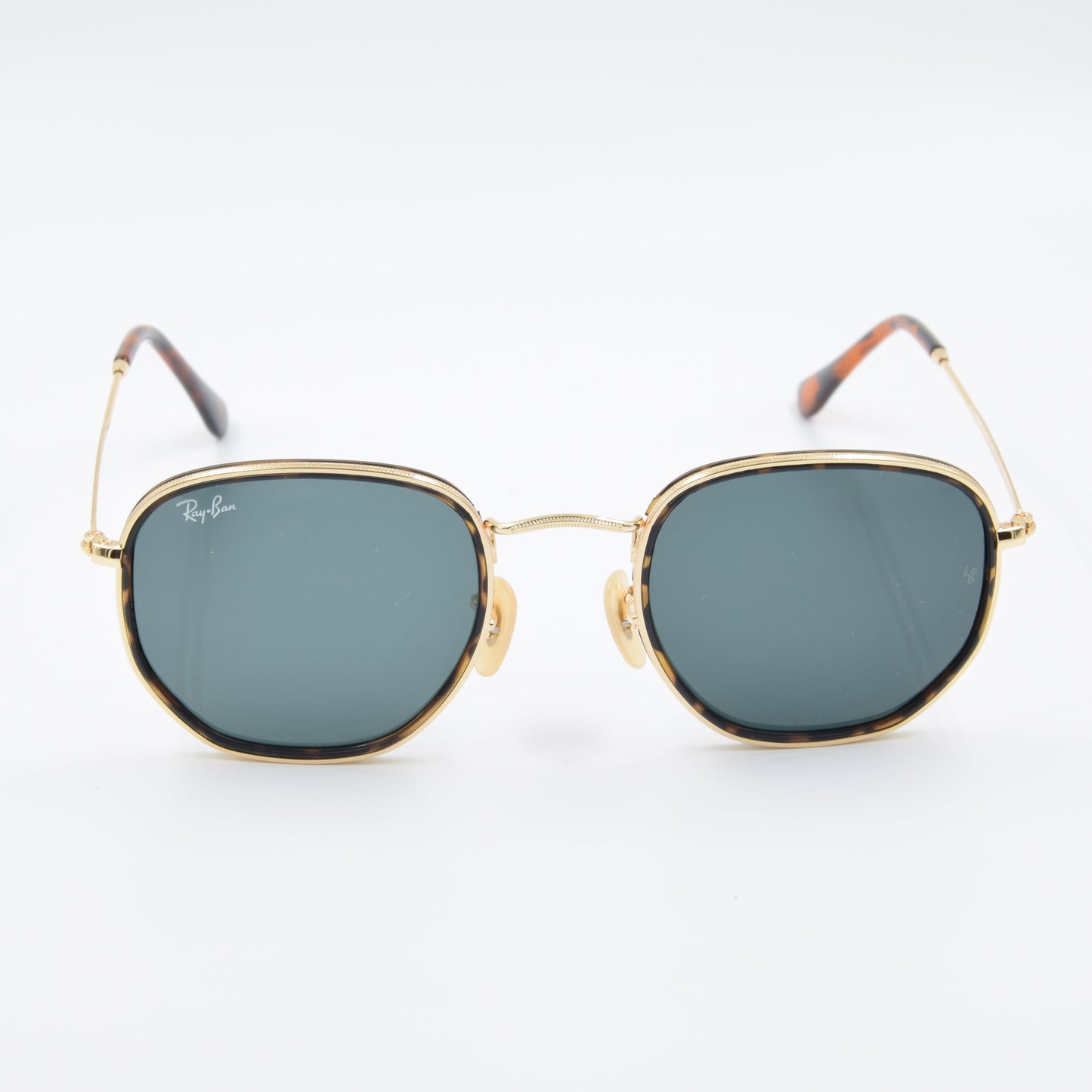 Solaire : Ray-Ban RB3548M 001/62 Gold/Vert