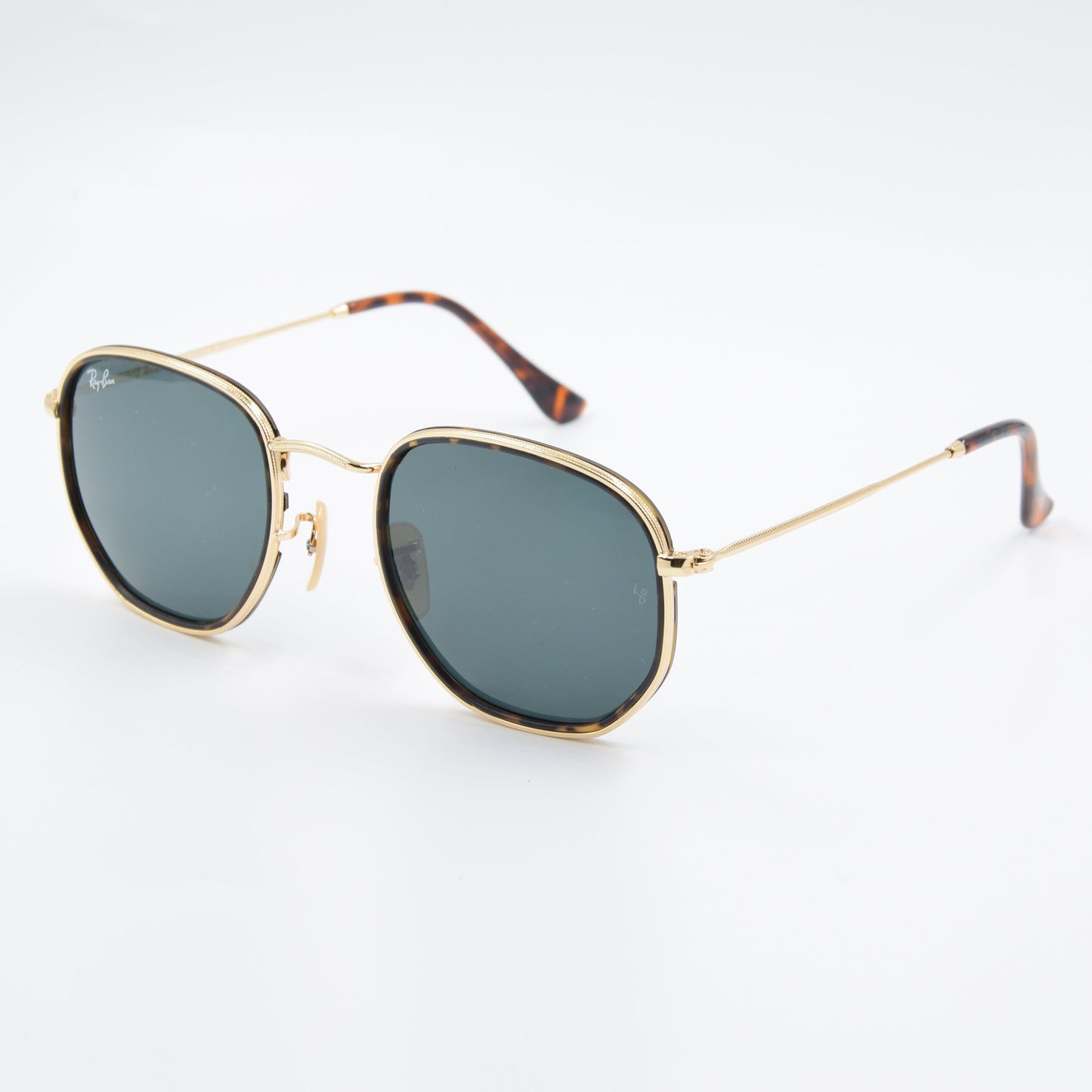 Solaire : Ray-Ban RB3548M 001/62 Gold/Vert