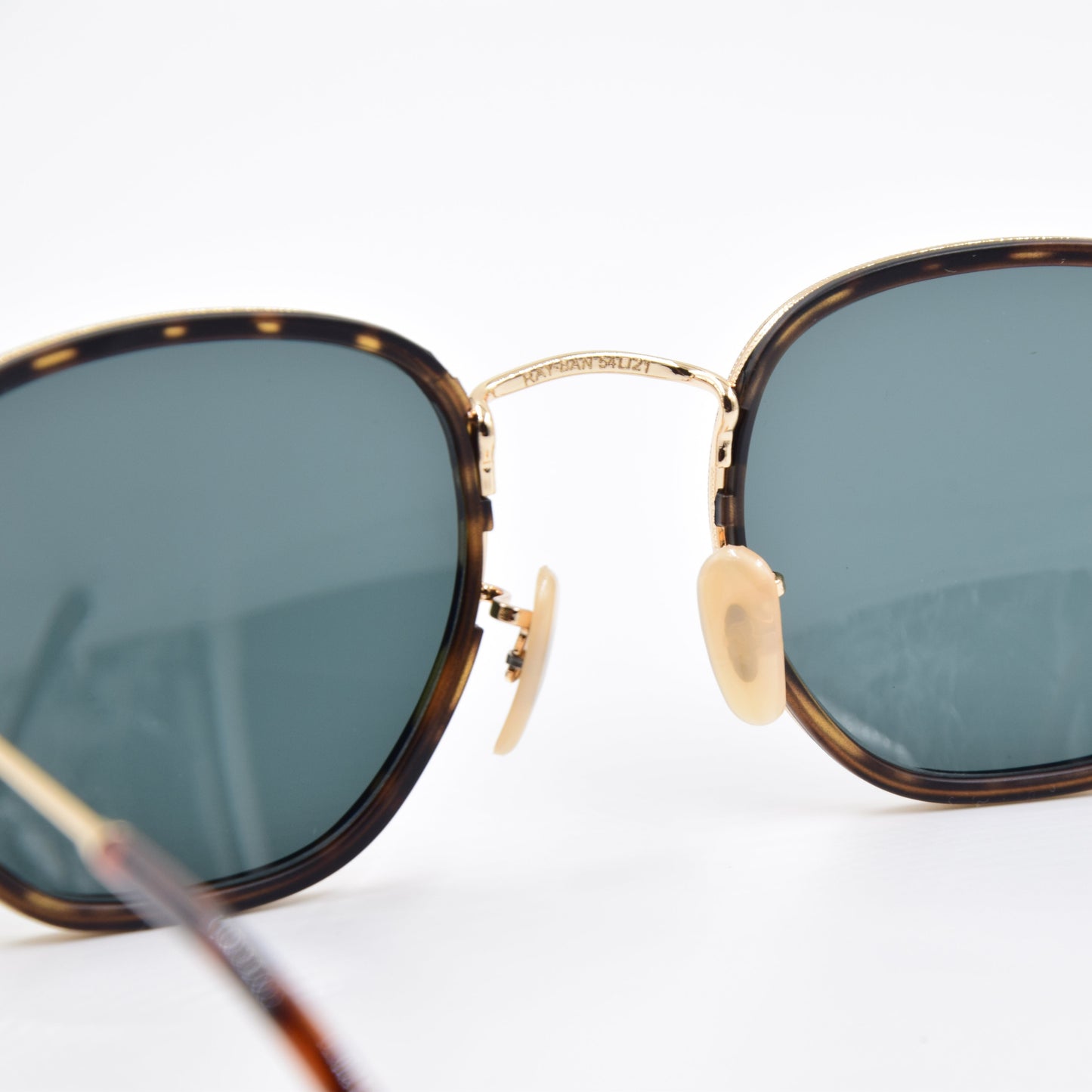 Solaire : Ray-Ban RB3548M 001/62 Gold/Vert