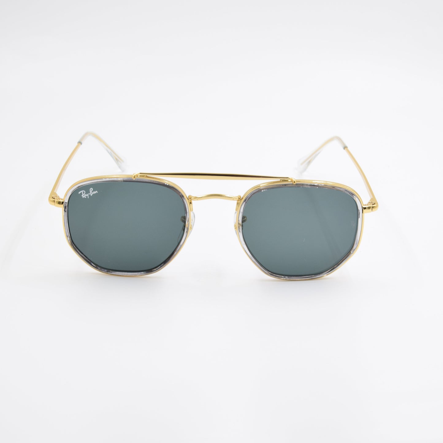 Solaire : Ray-Ban RB3648M 001 NOIR/GOLD