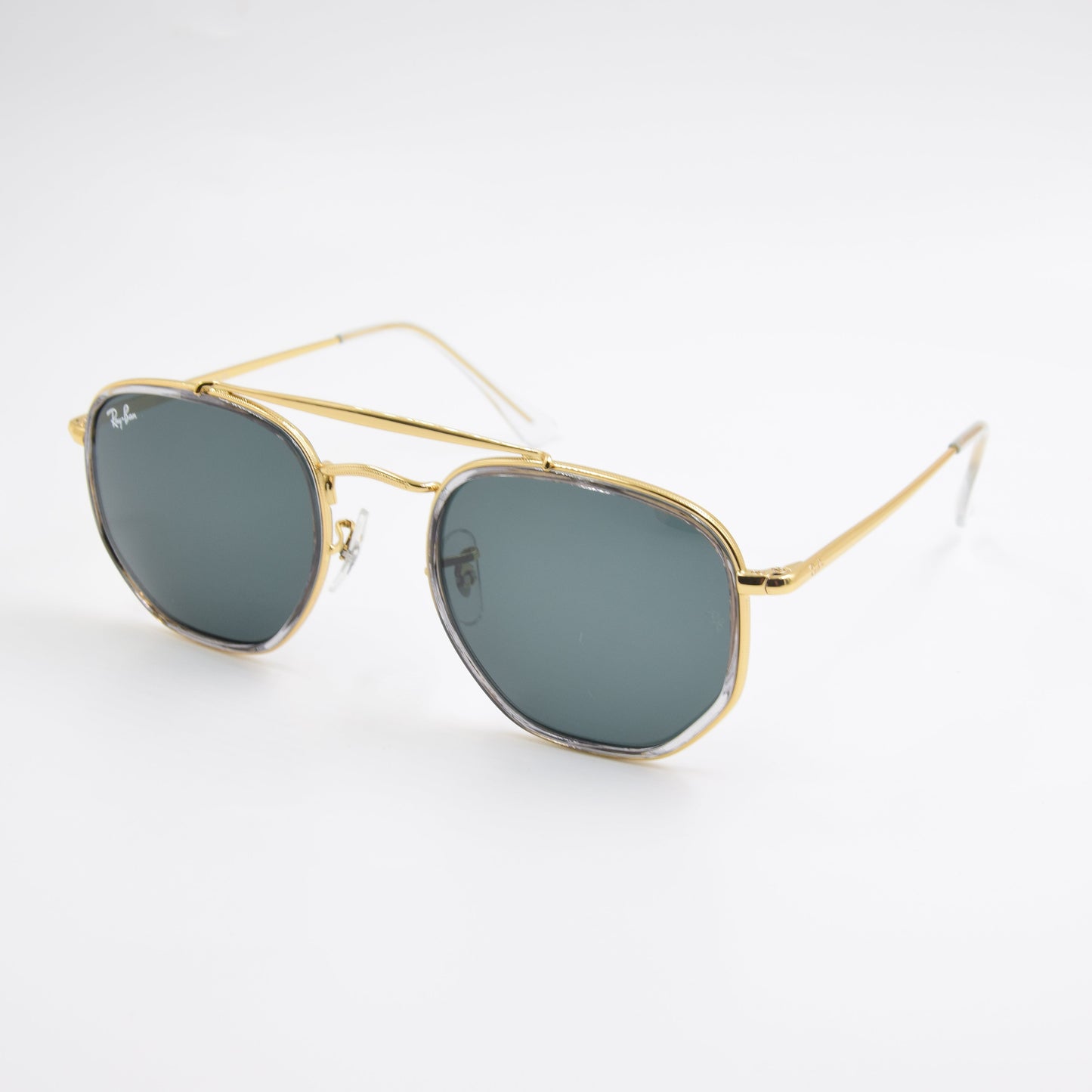 Solaire : Ray-Ban RB3648M 001 NOIR/GOLD