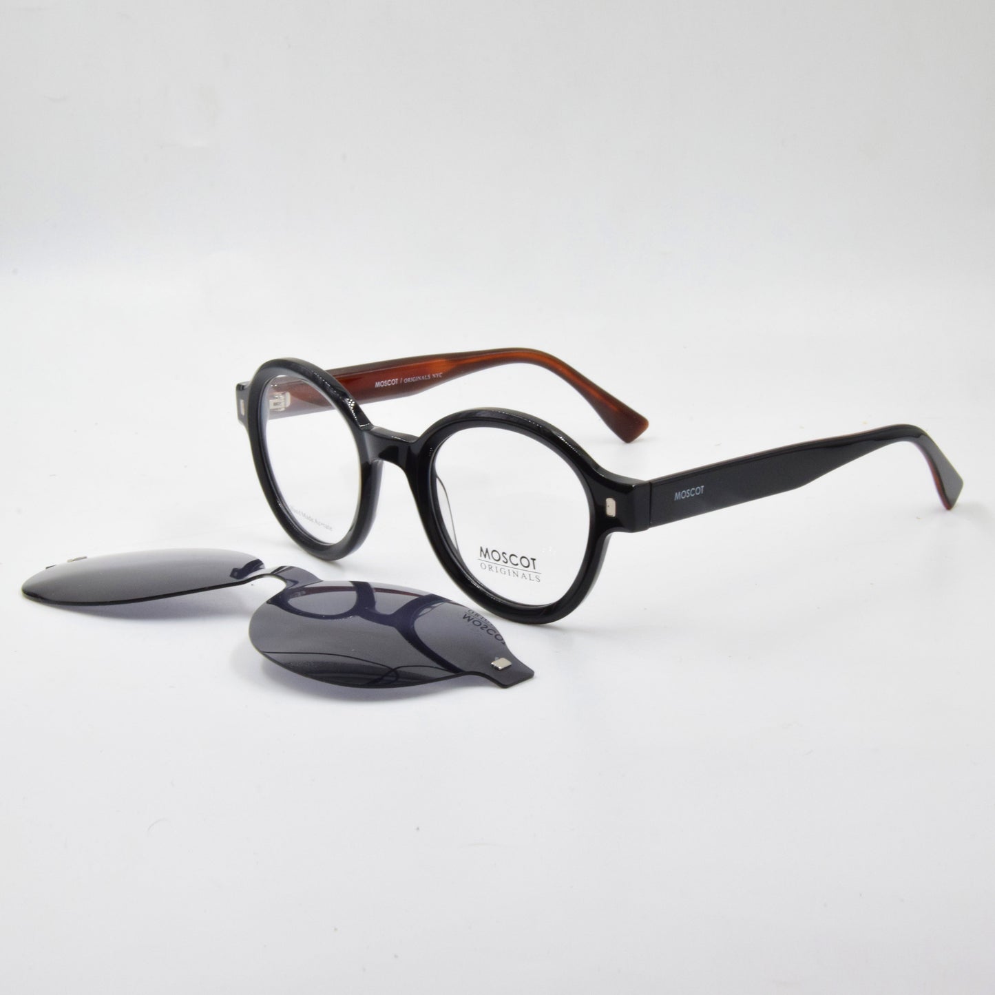 Clips : Moscot 9773 NOIR-HAVANE C2