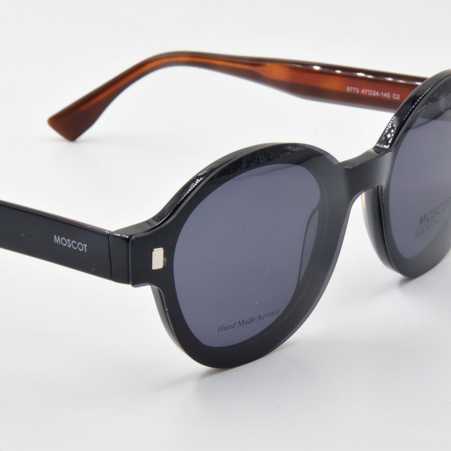 Clips : Moscot 9773 NOIR-HAVANE C2