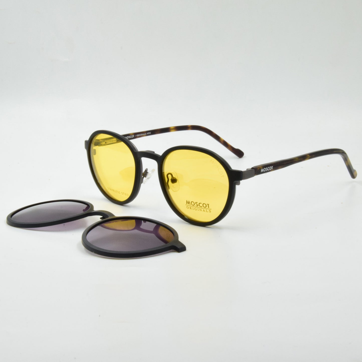 Clips : Moscot CC0031 C4 HAVANE 50 20 145