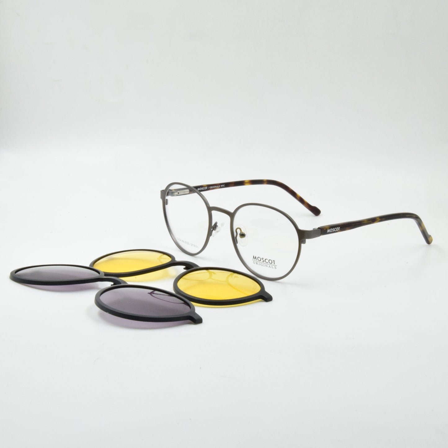 Clips : Moscot CC0031 C4 HAVANE 50 20 145