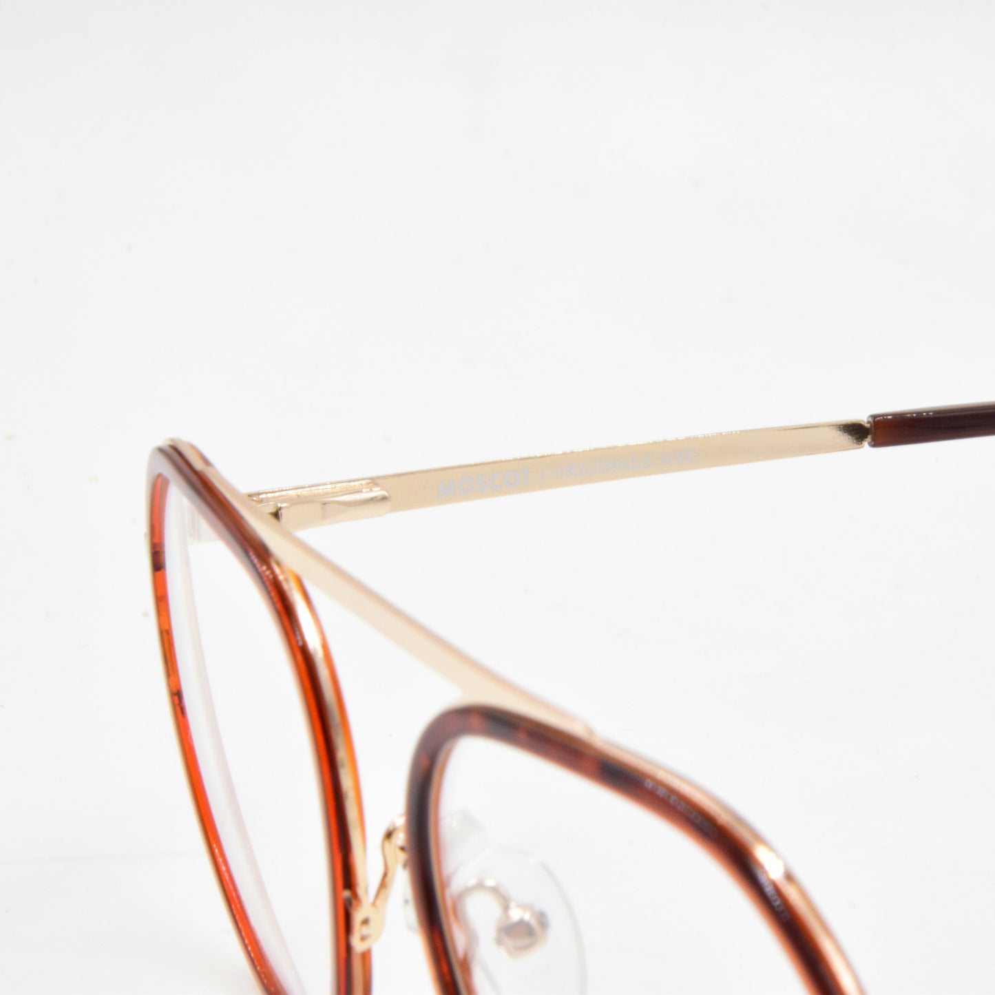 Clips : Moscot 6896 HAVANE-GOLD C7