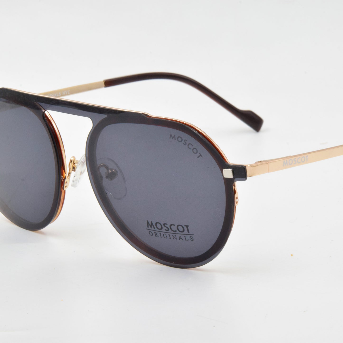 Clips : Moscot 6896 HAVANE-GOLD C7