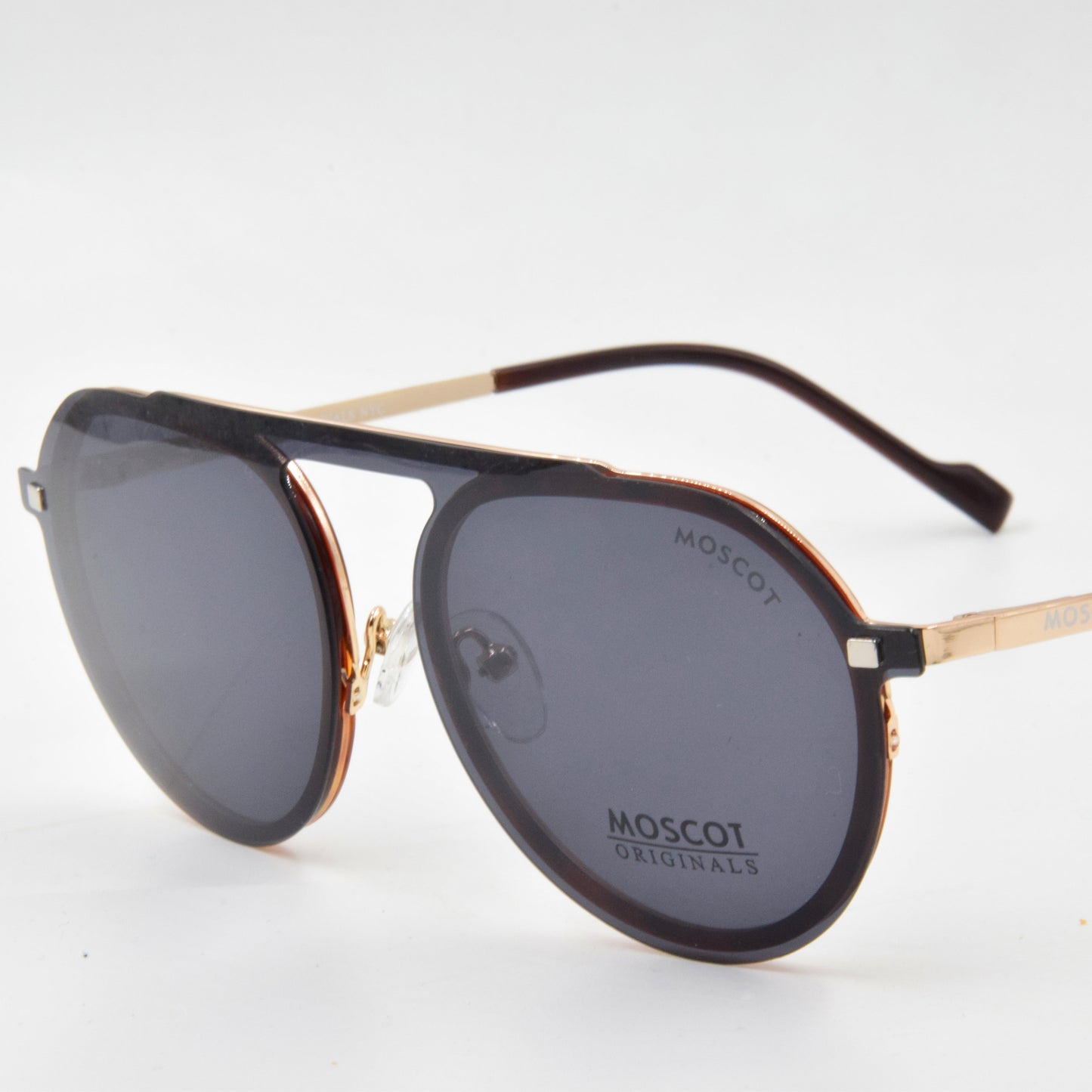 Clips : Moscot 6896 HAVANE-GOLD C7