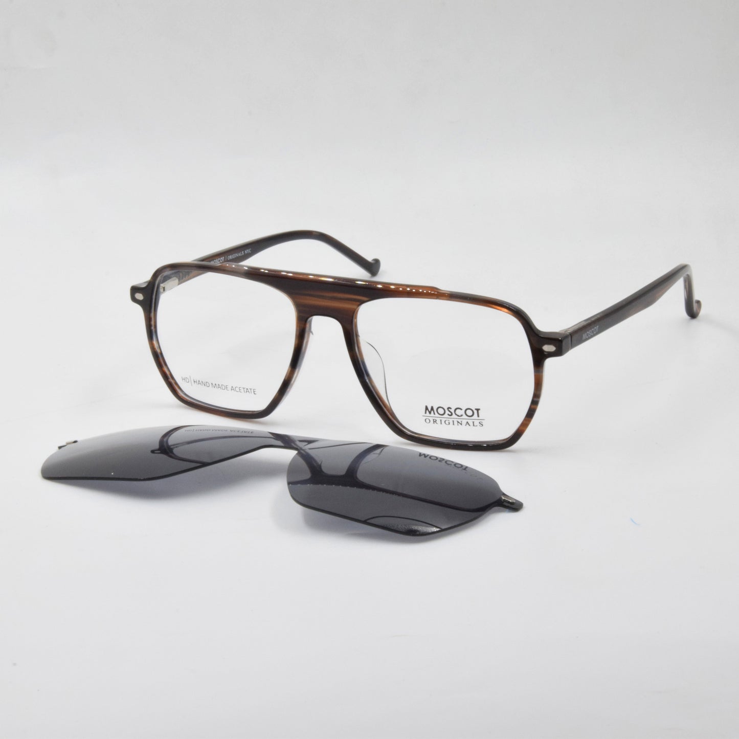 Clips : Moscot 9894A HAVANE-NOIR C6