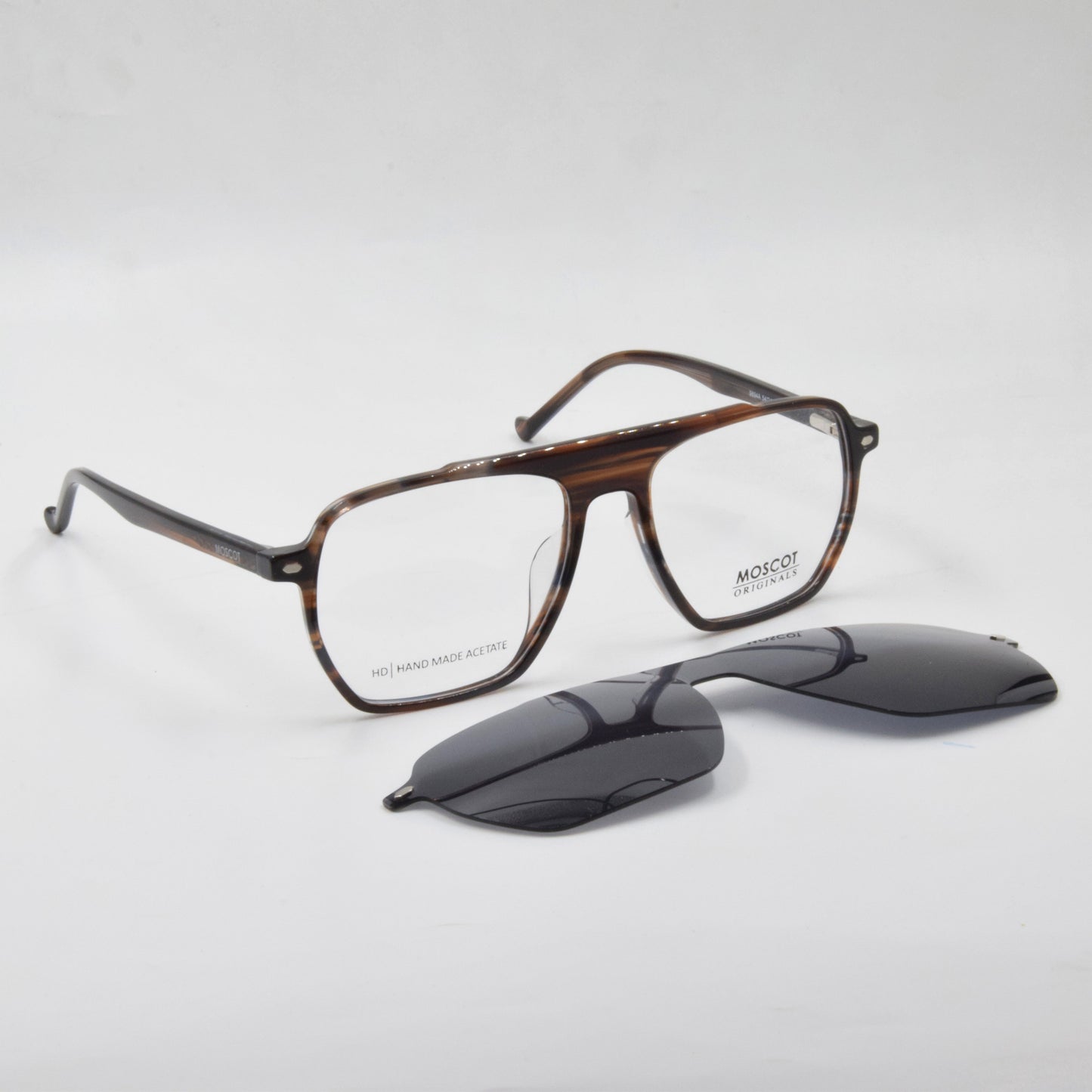 Clips : Moscot 9894A HAVANE-NOIR C6