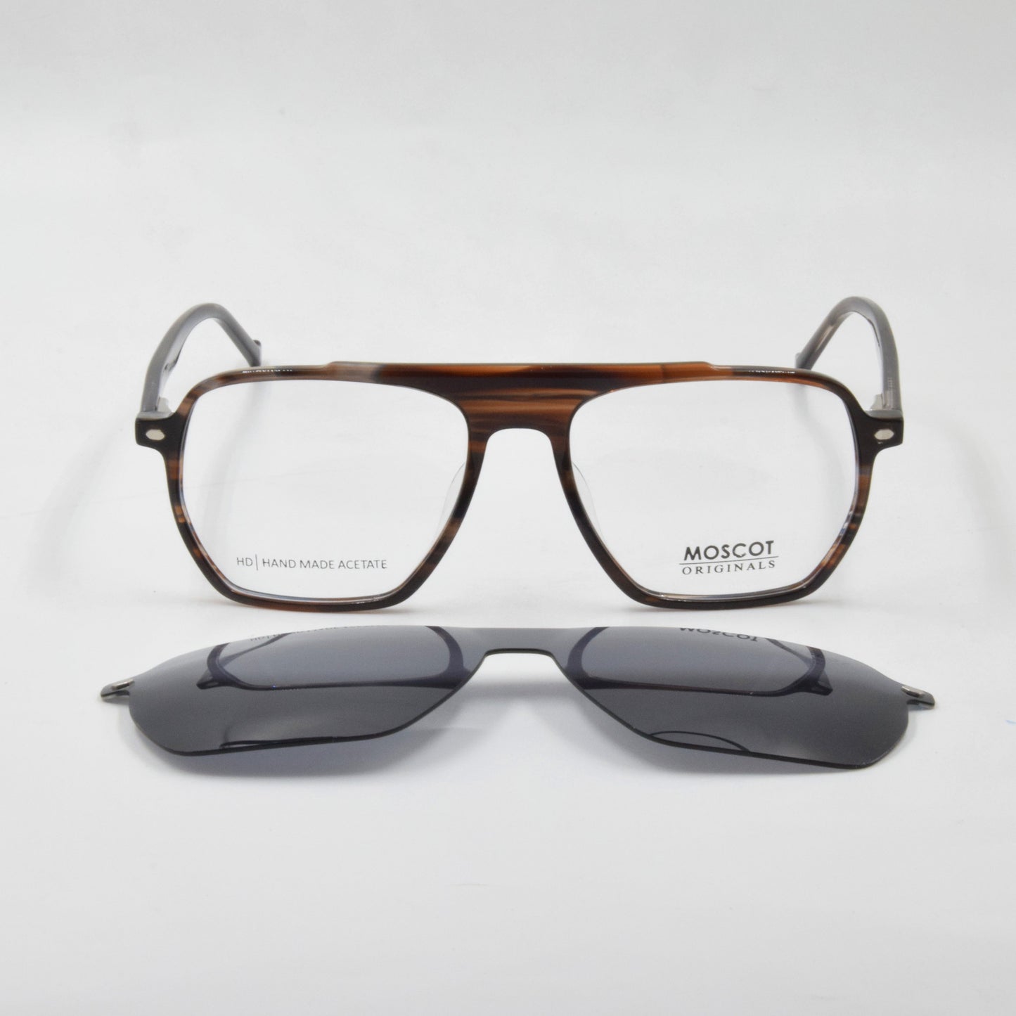 Clips : Moscot 9894A HAVANE-NOIR C6