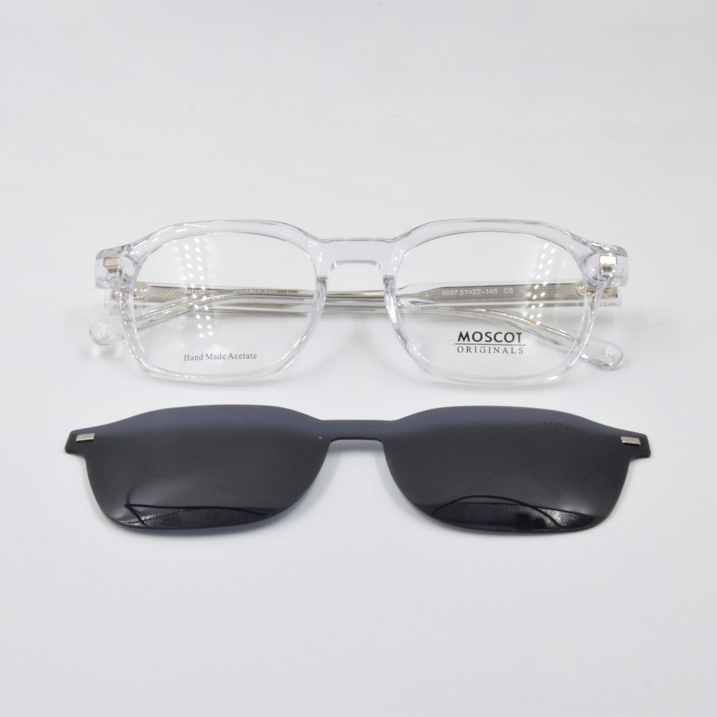 Clips : Moscot 9697 CRYSTAL-BLACK C5