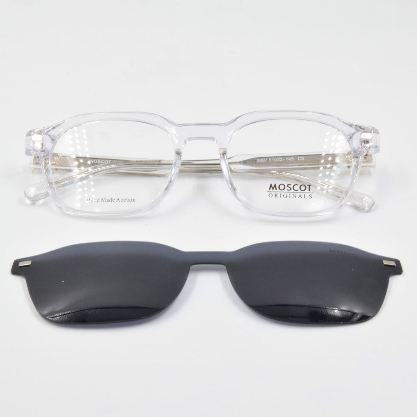 Clips : Moscot 9697 CRYSTAL-BLACK C5