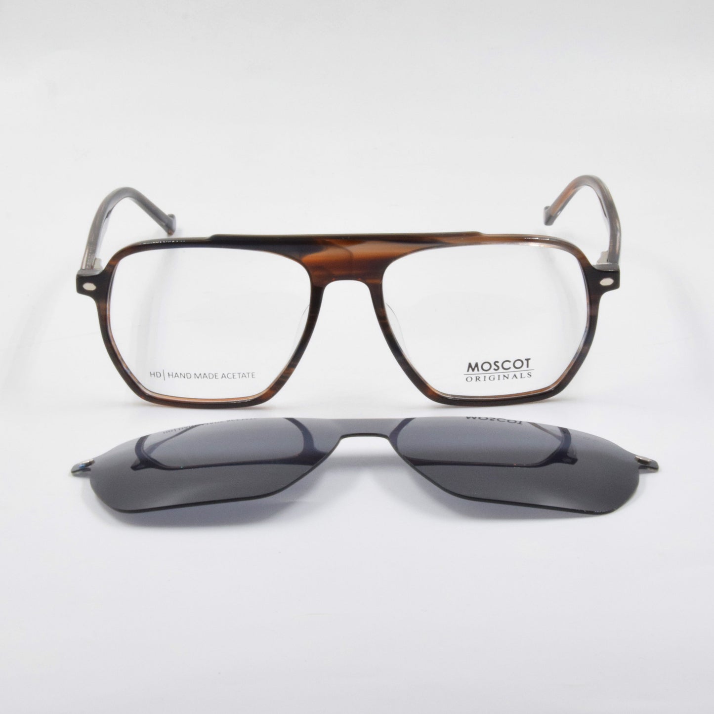 Clips : Moscot 9894A HAVANE-NOIR C6