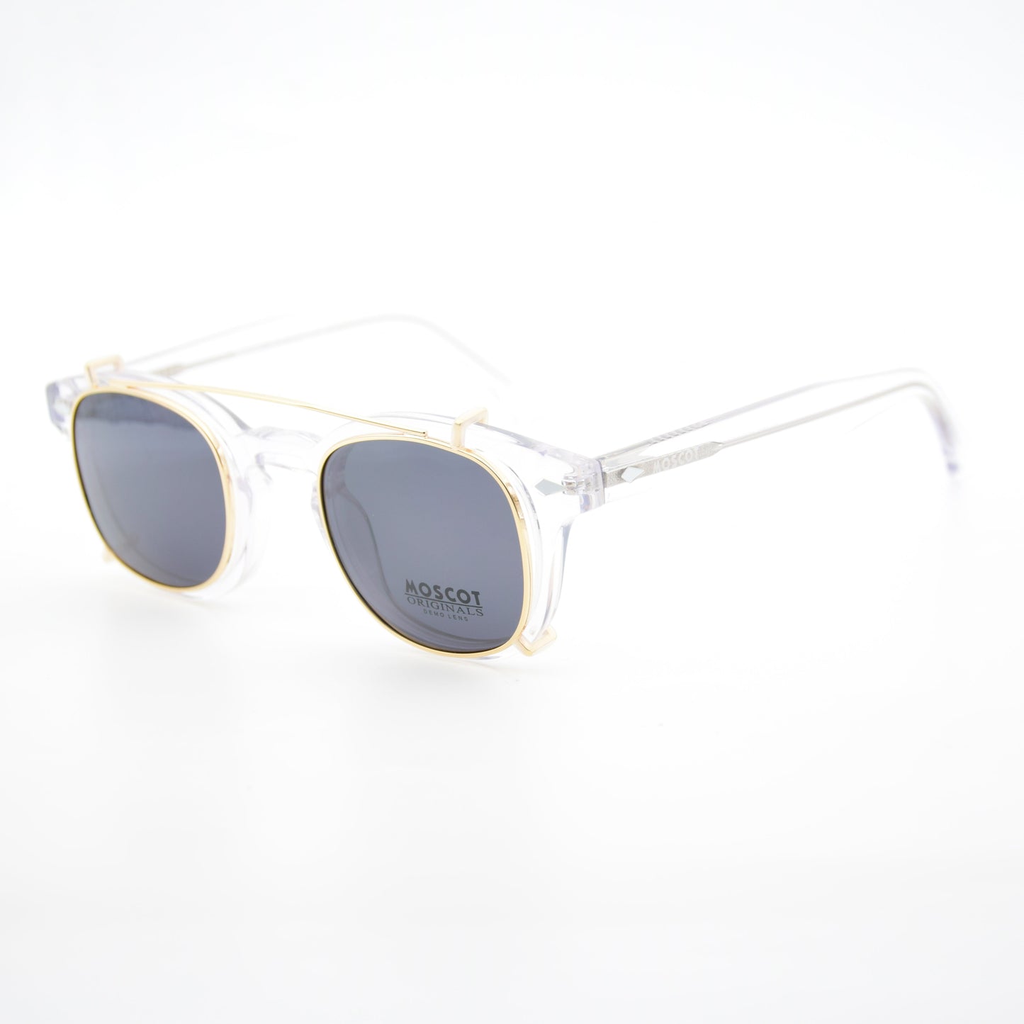 CLIPS : MOSCOT R0099 CRYSTAL/BLACK C03