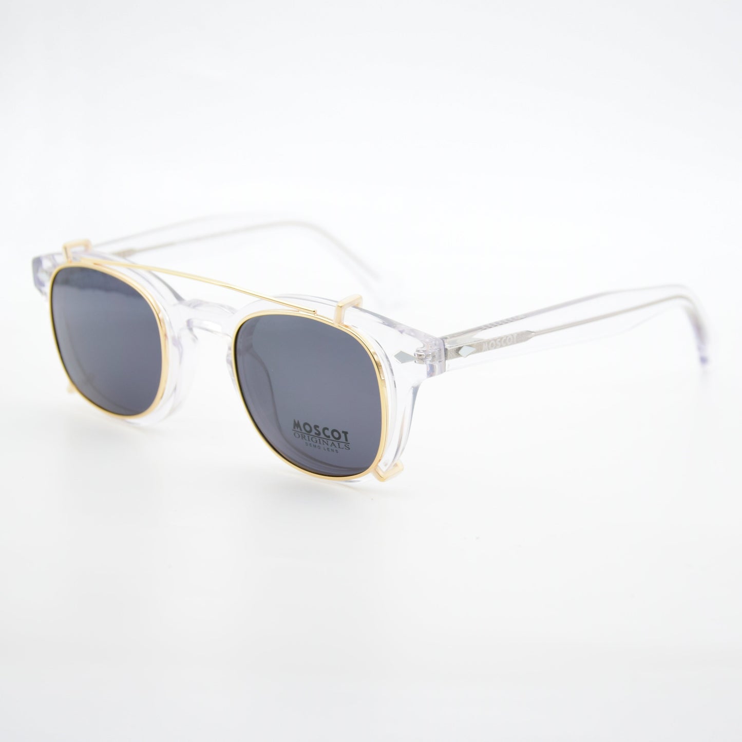 CLIPS : MOSCOT R0099 CRYSTAL/BLACK C03